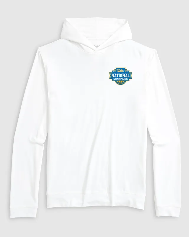 UCLA Motion Performance Hoodie - 2026 Women's College Basketball Champions Logo made by Johnnie-O