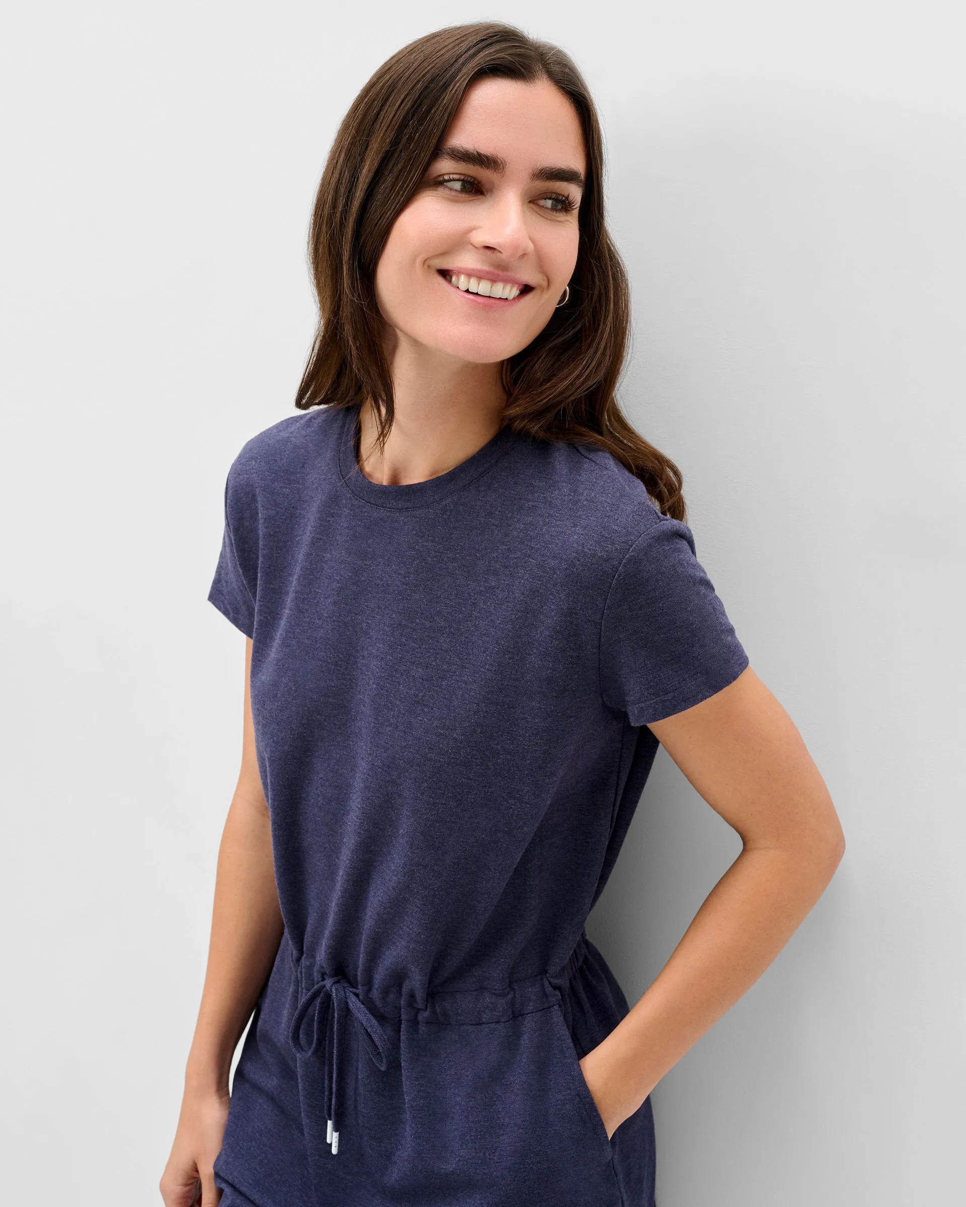 Joelle Knit T-Shirt Dress sold by Johnnie-O product image thumbnail 2