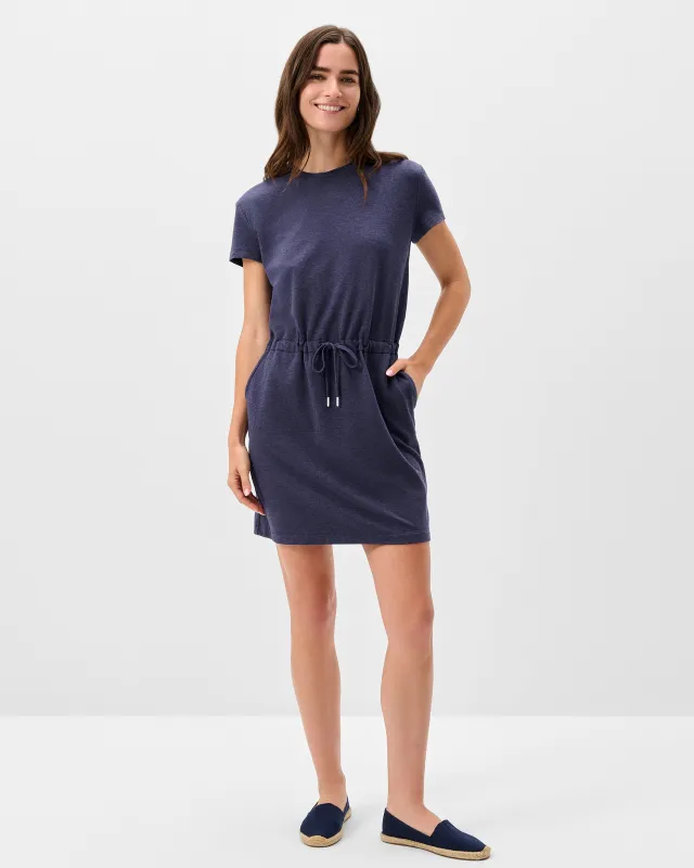 Joelle Knit T-Shirt Dress made by Johnnie-O
