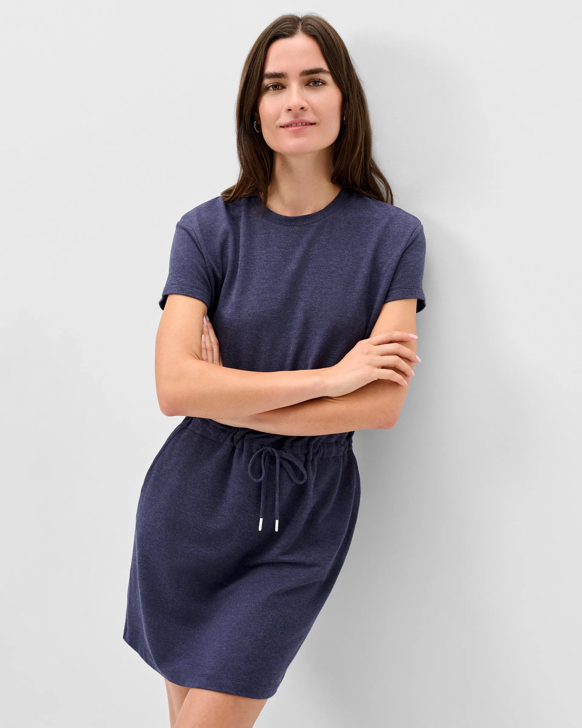 Joelle Knit T-Shirt Dress sold by Johnnie-O product image thumbnail 5