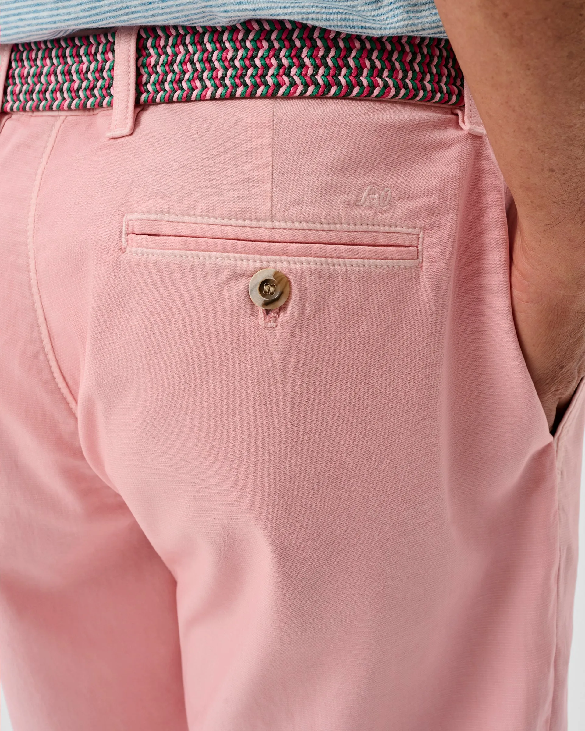 Nassau Cotton Blend Shorts - 8" inseam sold by Johnnie-O product image thumbnail 3