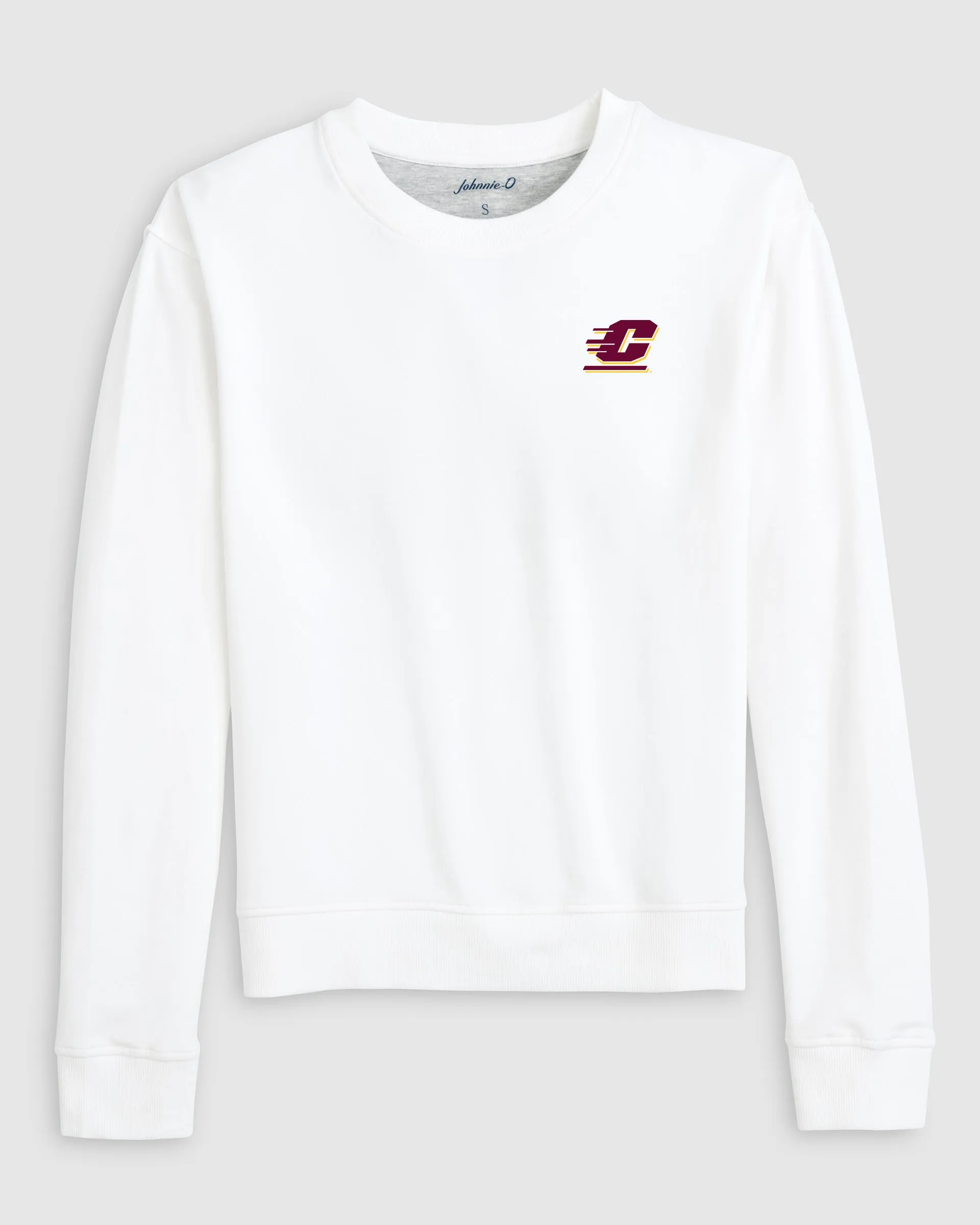 Women's Central Michigan University Penny Crewneck Sweatshirt sold by Johnnie-O product image thumbnail 2