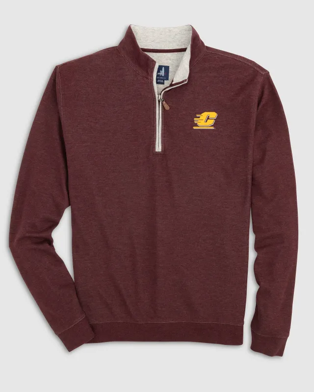 Central Michigan University Sully 1/4 Zip made by Johnnie-O