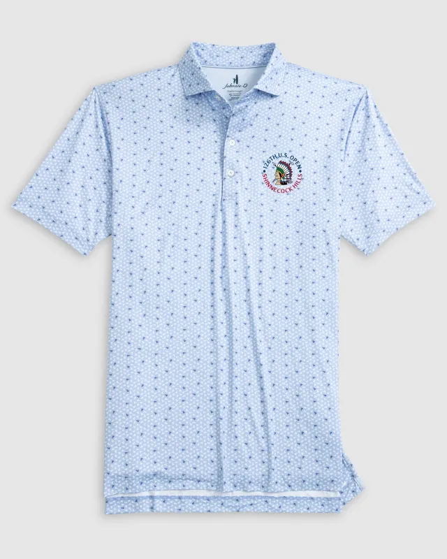 126th U.S. Open Backcourt Featherweight Performance Polo made by Johnnie-O