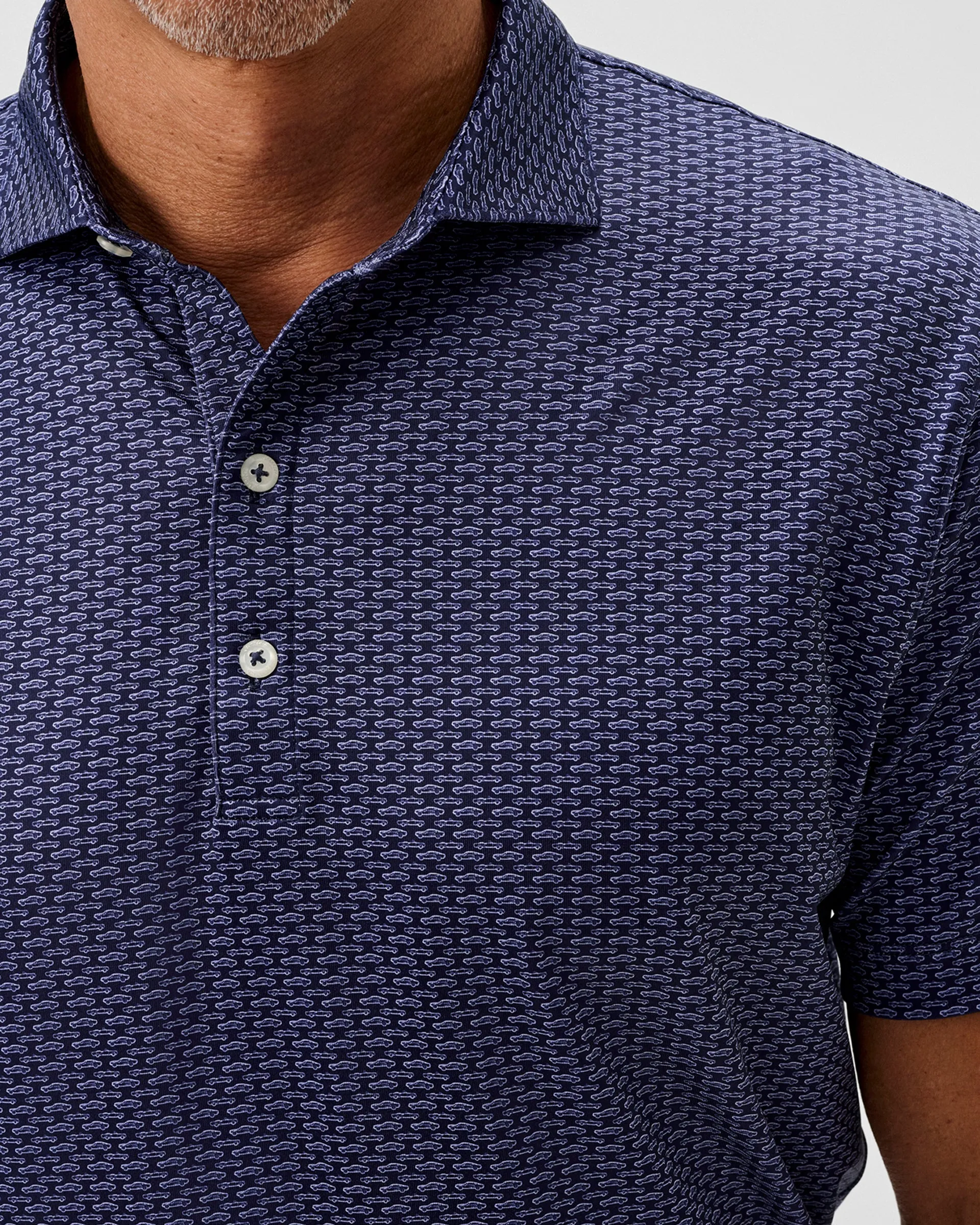 Performance Jersey Polo - Coupe sold by Johnnie-O