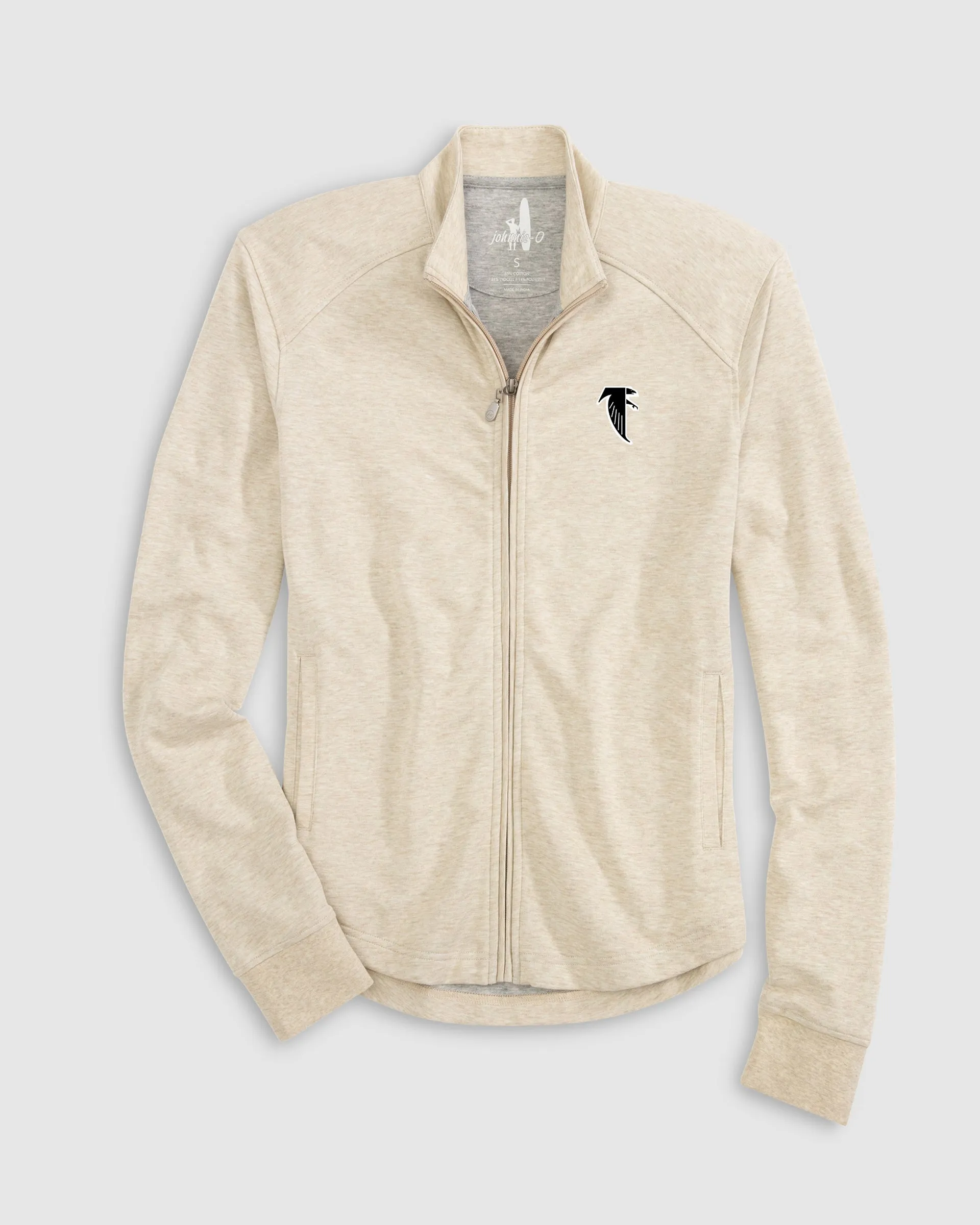 Women's Atlanta Falcons Tomi Full Zip Jacket - Classic Logo sold by Johnnie-O product image thumbnail 3