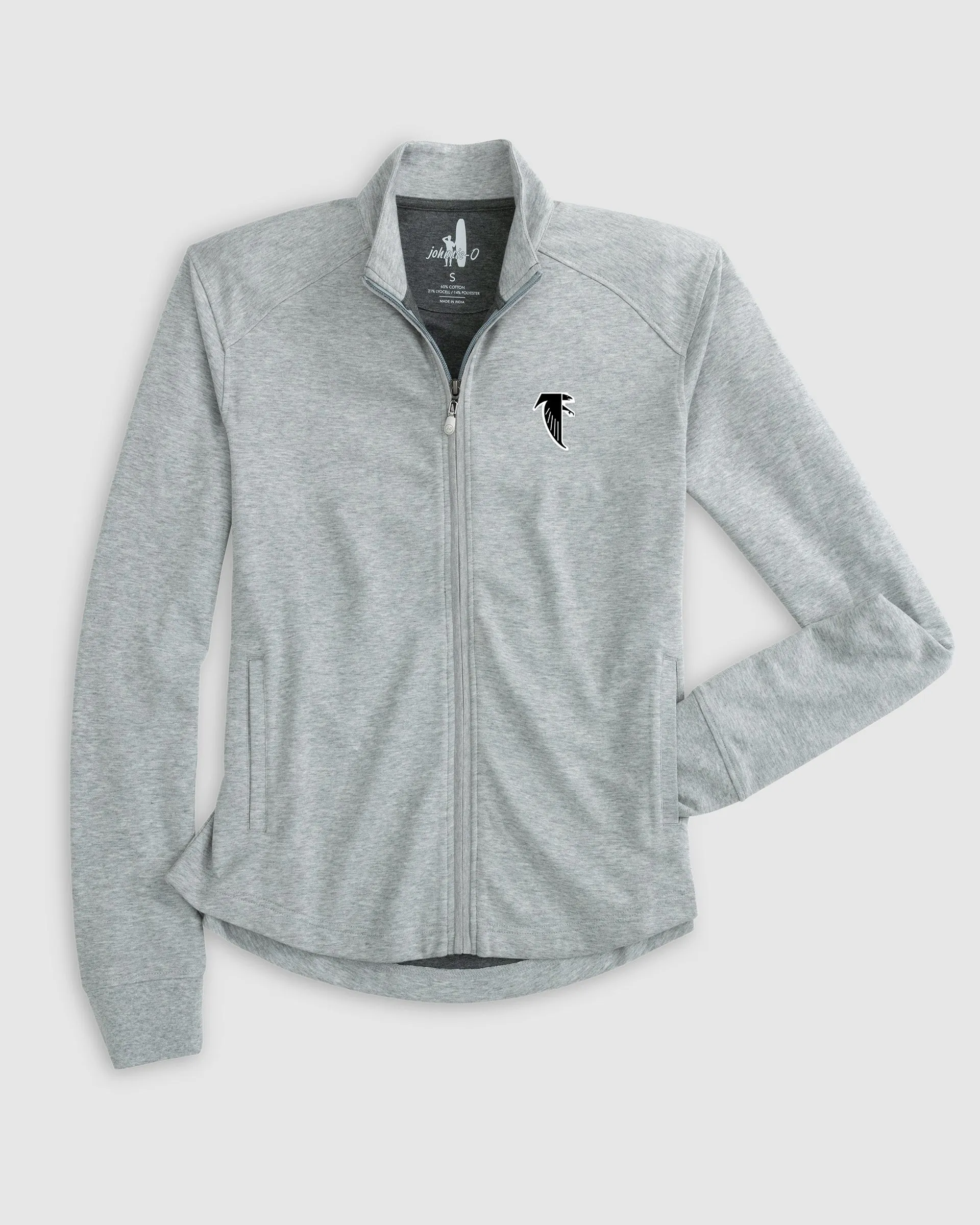 Women's Atlanta Falcons Tomi Full Zip Jacket - Classic Logo sold by Johnnie-O product image thumbnail 2