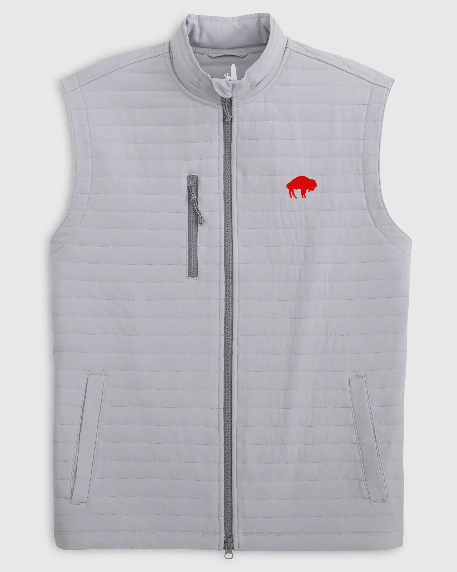 Buffalo Bills Crosswind Quilted Performance Vest - Classic Logo sold by Johnnie-O product image thumbnail 2