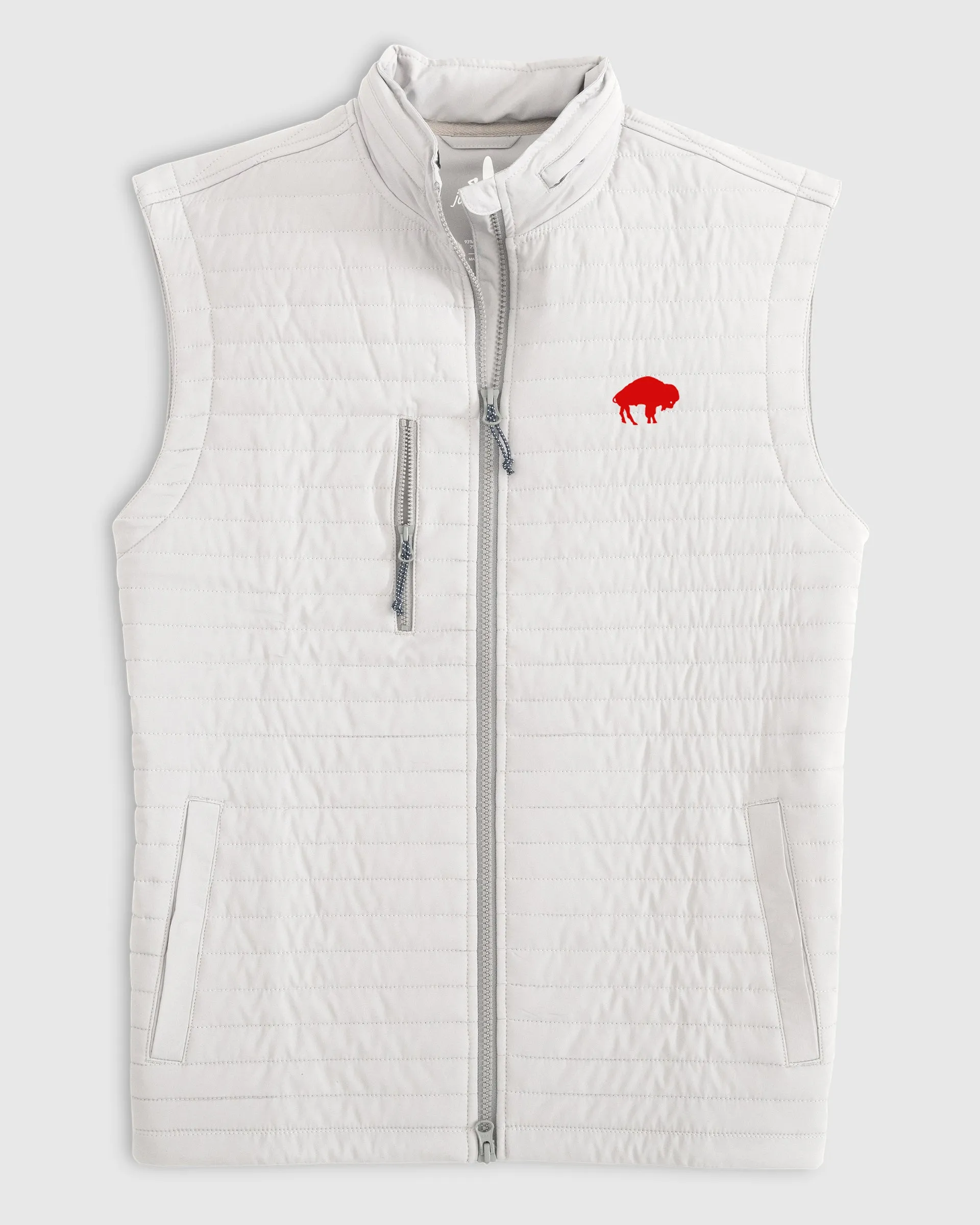 Buffalo Bills Crosswind Quilted Performance Vest - Classic Logo sold by Johnnie-O product image thumbnail 3
