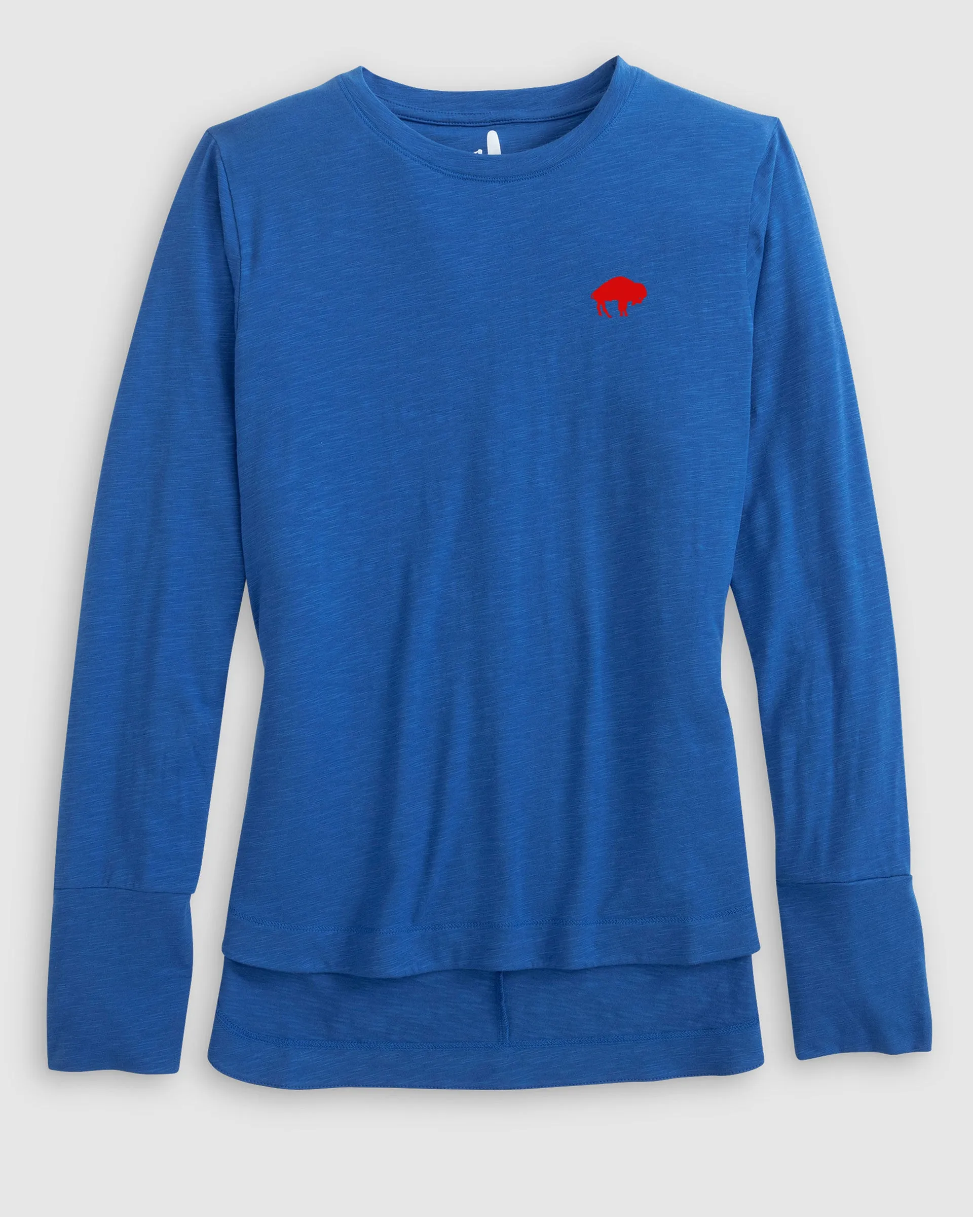 Women's Buffalo Bills Valerie Long Sleeve Tee - Classic Logo sold by Johnnie-O product image thumbnail 2