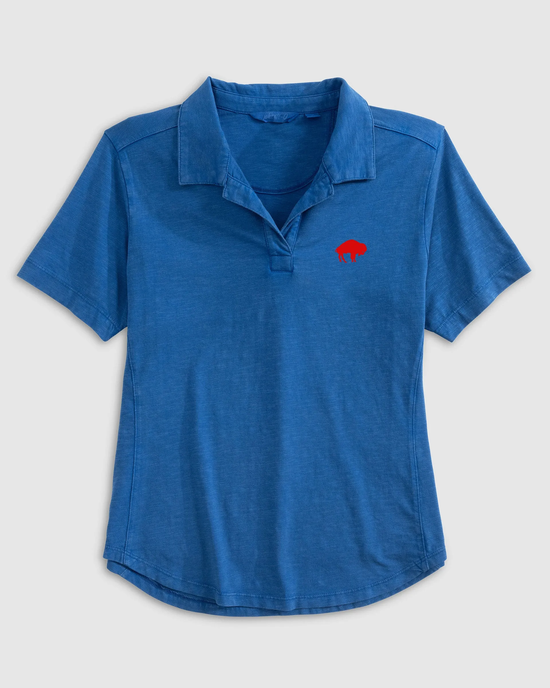 Women's Buffalo Bills Coastal Wash Polo - Classic Logo sold by Johnnie-O