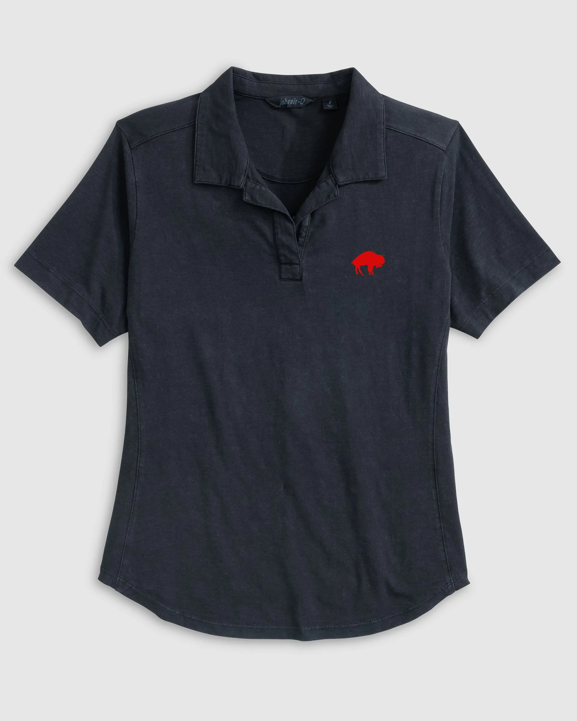 Women's Buffalo Bills Coastal Wash Polo - Classic Logo sold by Johnnie-O product image thumbnail 2