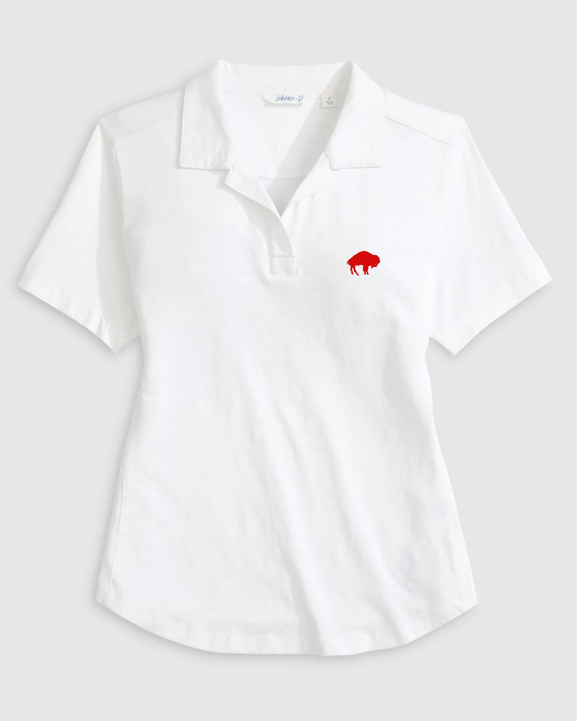 Women's Buffalo Bills Coastal Wash Polo - Classic Logo sold by Johnnie-O product image thumbnail 5