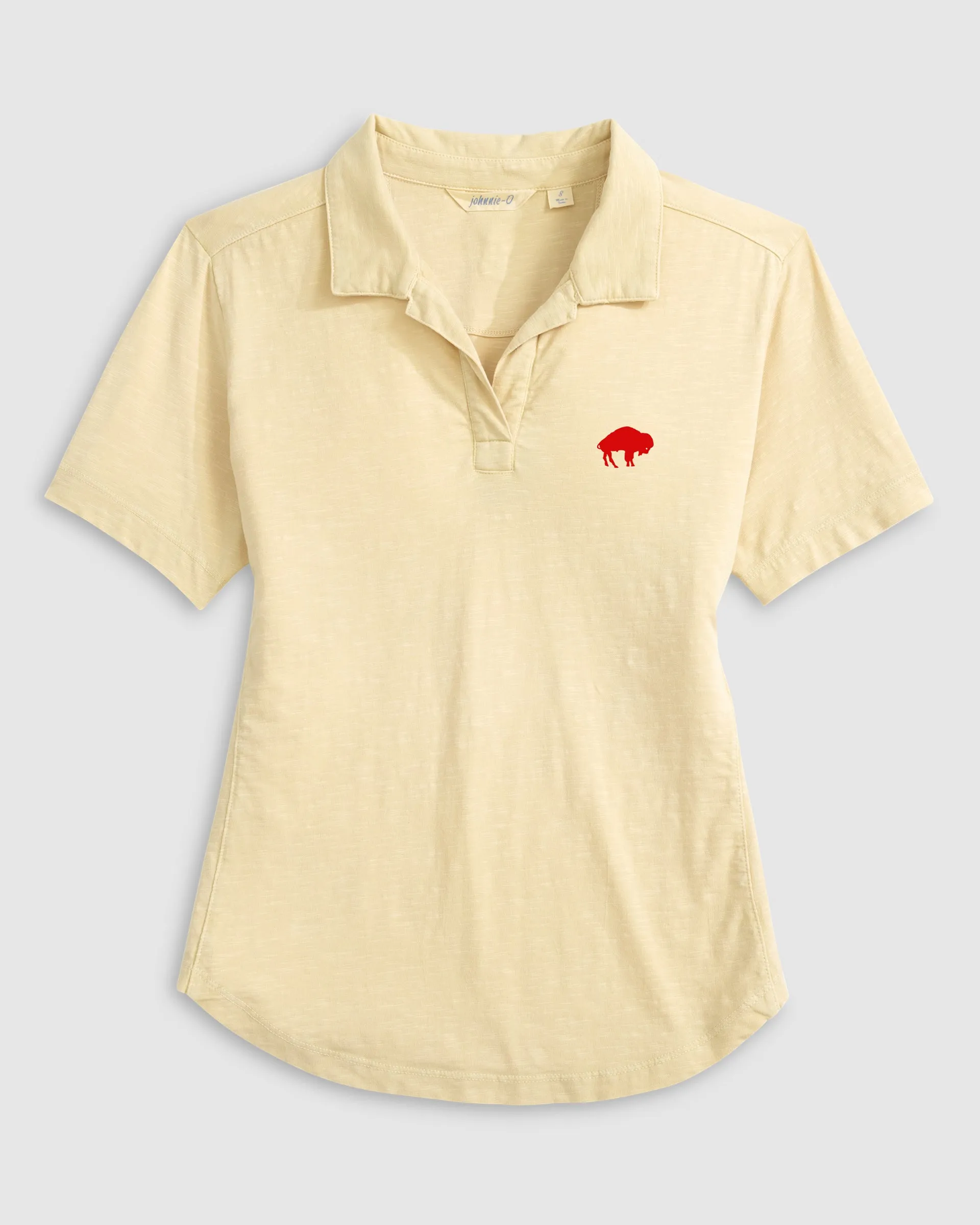 Women's Buffalo Bills Coastal Wash Polo - Classic Logo sold by Johnnie-O product image thumbnail 3