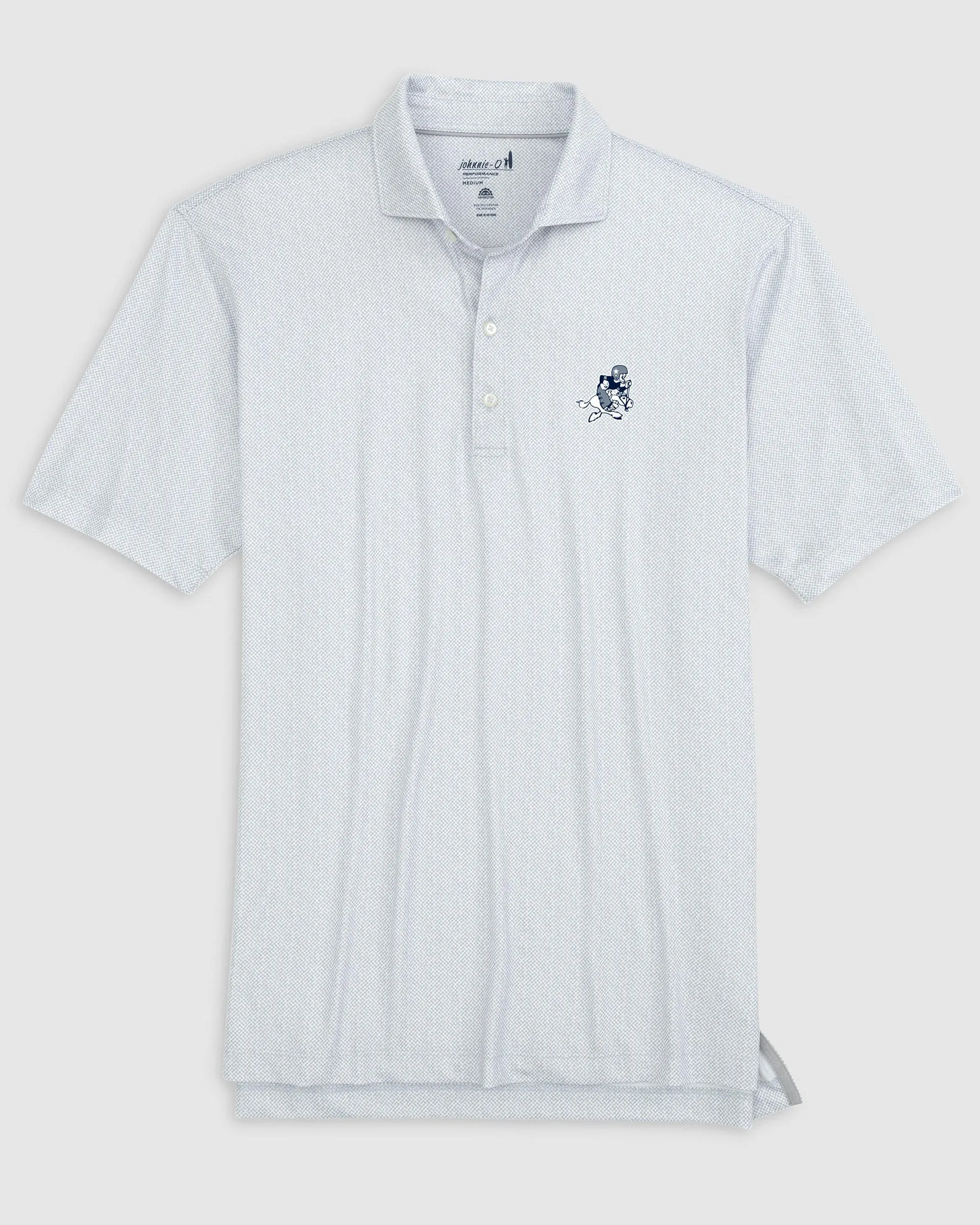 Dallas Cowboys Hinson Performance Jersey Polo - Classic Logo sold by Johnnie-O product image thumbnail 2