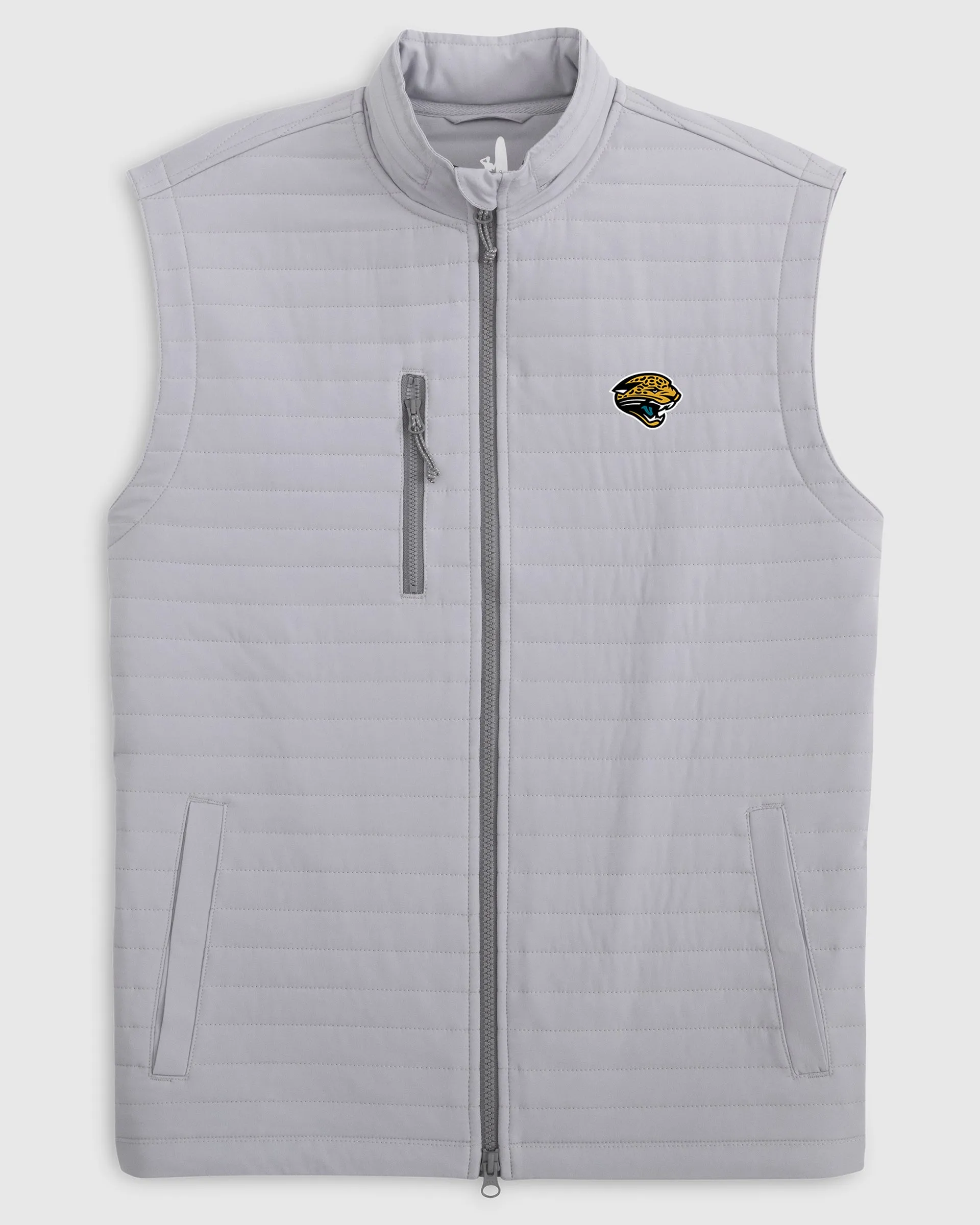 Jacksonville Jaguars Crosswind Quilted Performance Vest - Jaguar Head Classic Logo sold by Johnnie-O product image thumbnail 2