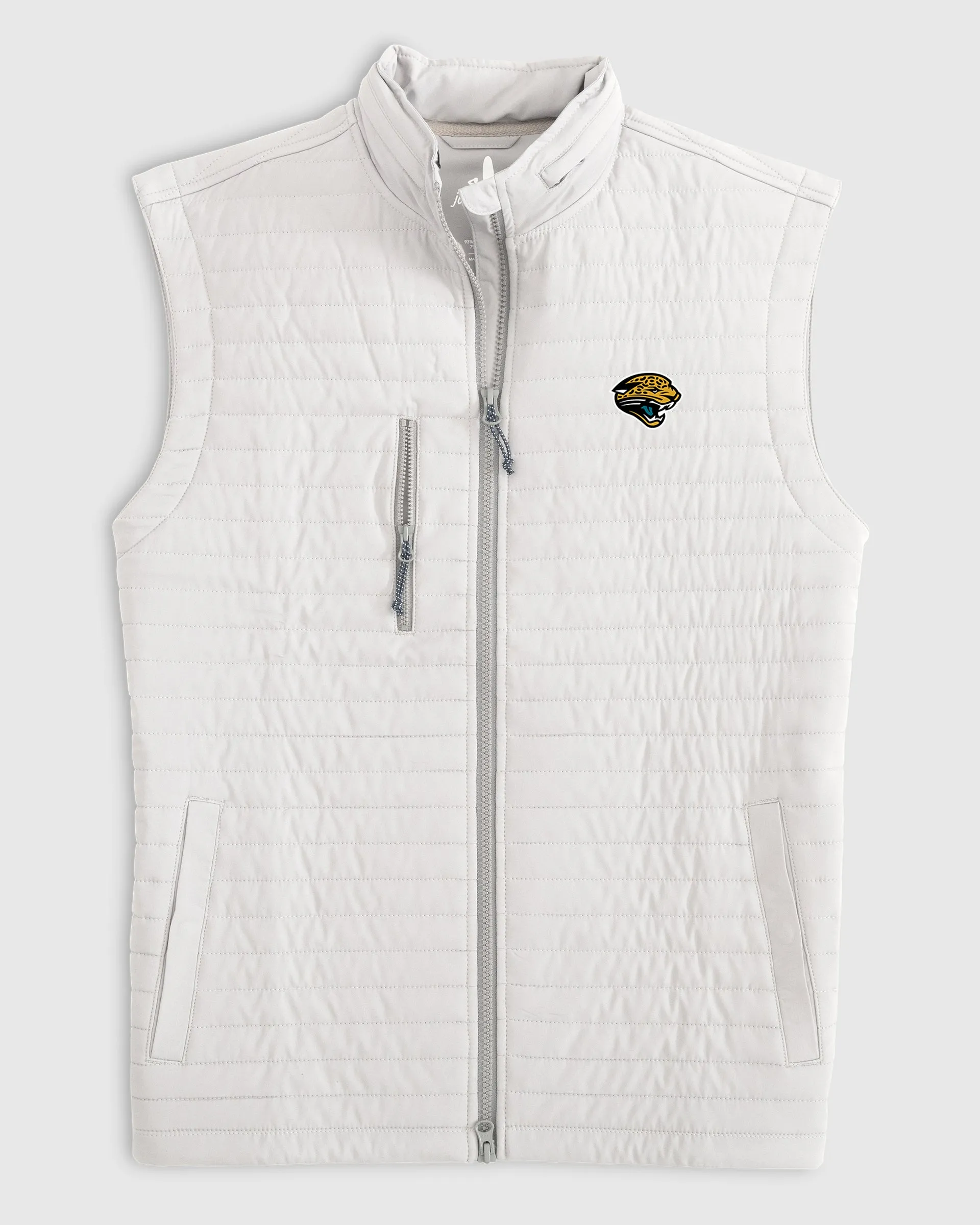 Jacksonville Jaguars Crosswind Quilted Performance Vest - Jaguar Head Classic Logo sold by Johnnie-O product image thumbnail 3