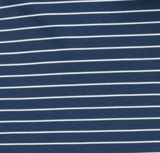 Miami Dolphins Beau Striped Performance Jersey Polo - Classic Logo sold by Johnnie-O product image thumbnail 4