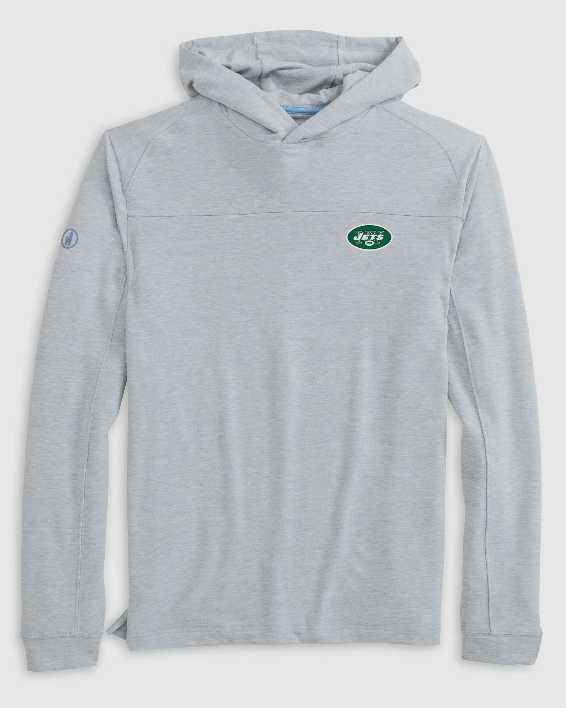 New York Jets Remmy Midweight Performance Hoodie - Classic Logo sold by Johnnie-O product image thumbnail 2