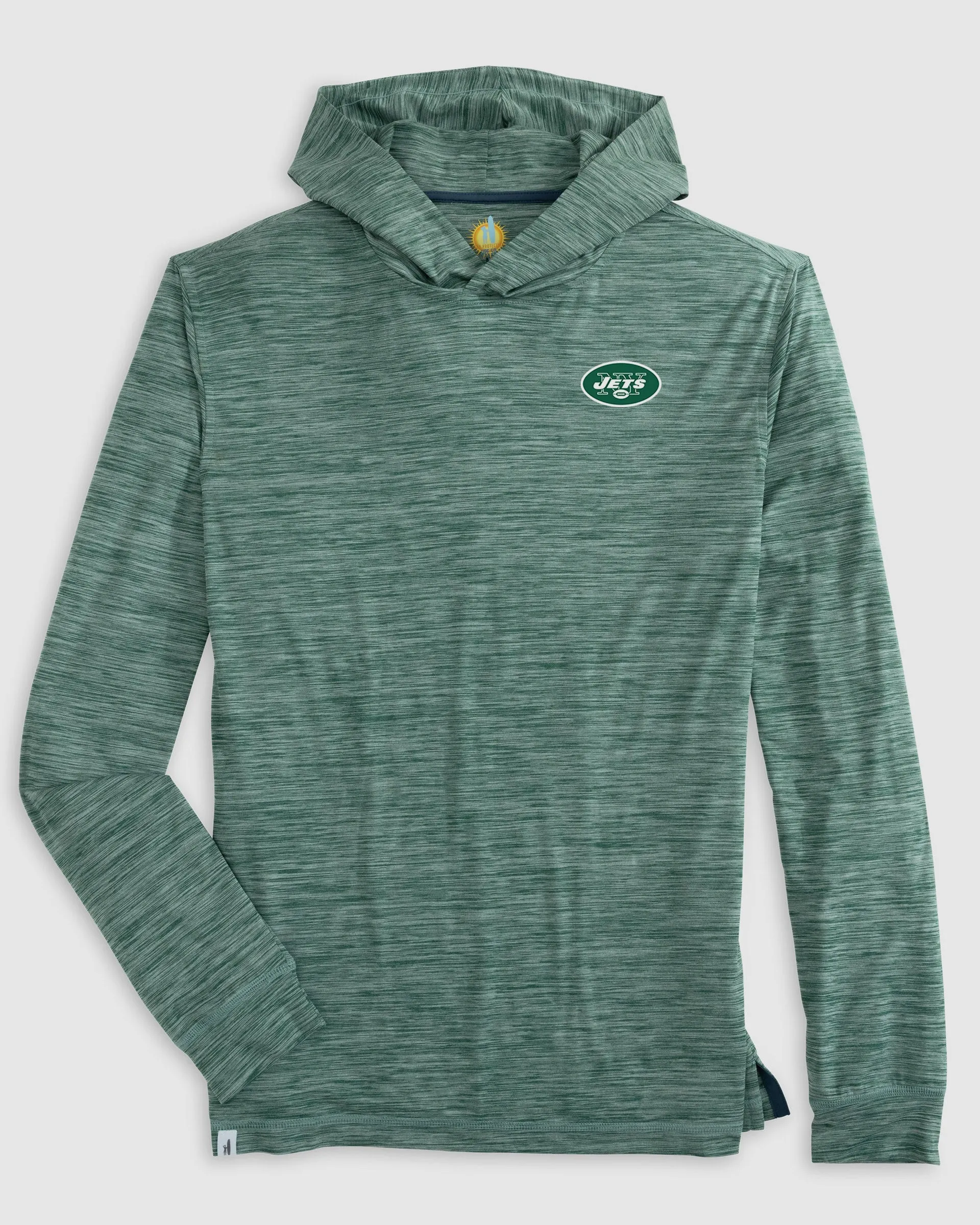 New York Jets Talon Featherweight Performance Hoodie - Classic Logo sold by Johnnie-O