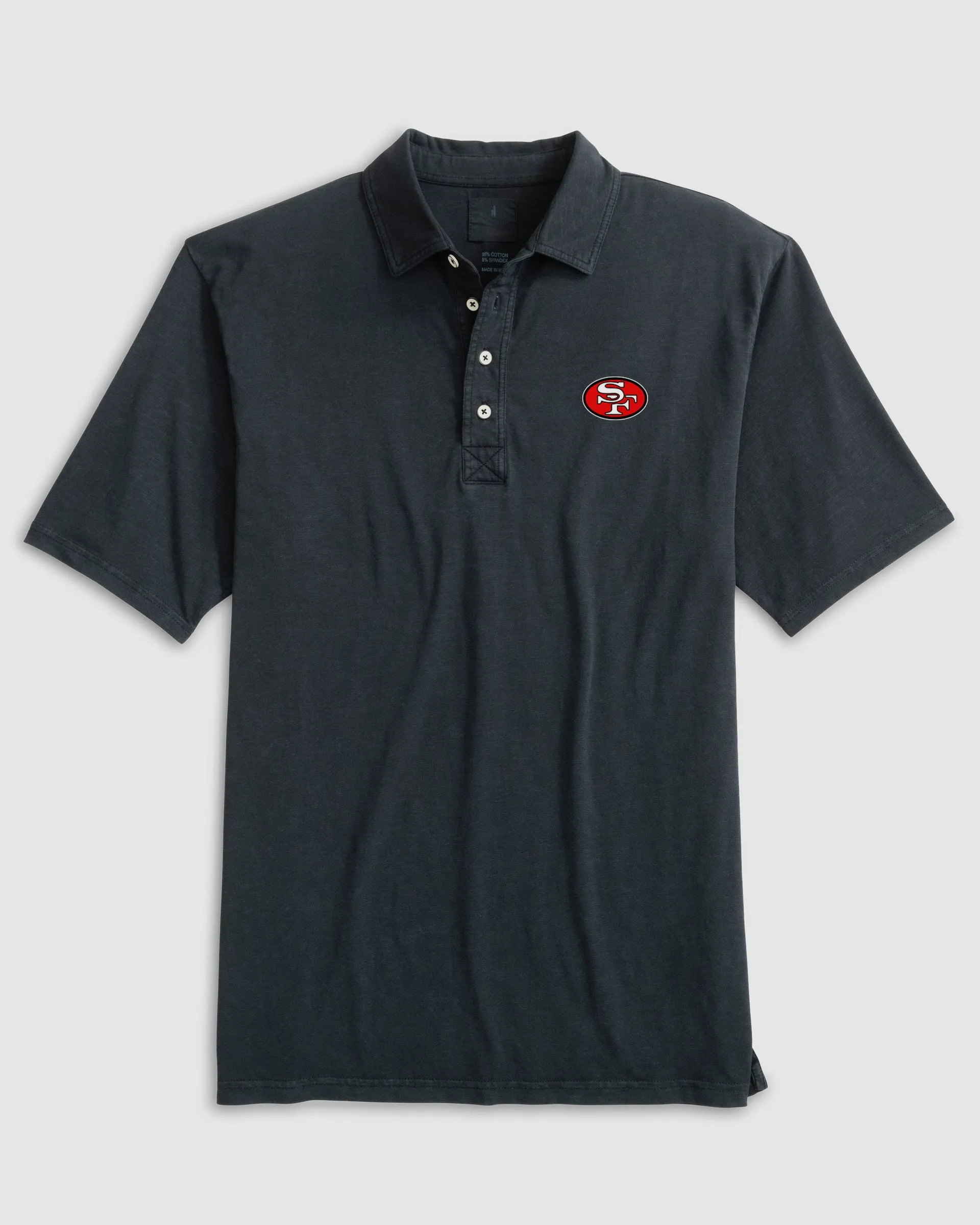 San Francisco 49ers Coastal Wash Original Polo - Classic Logo sold by Johnnie-O product image thumbnail 2