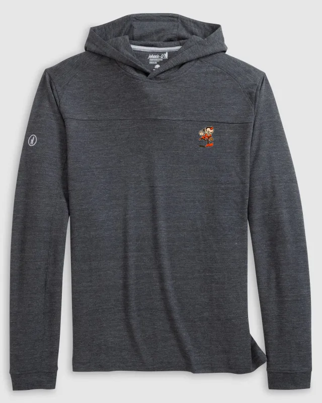 Cleveland Browns Remmy Midweight Performance Hoodie - Classic Logo made by Johnnie-O