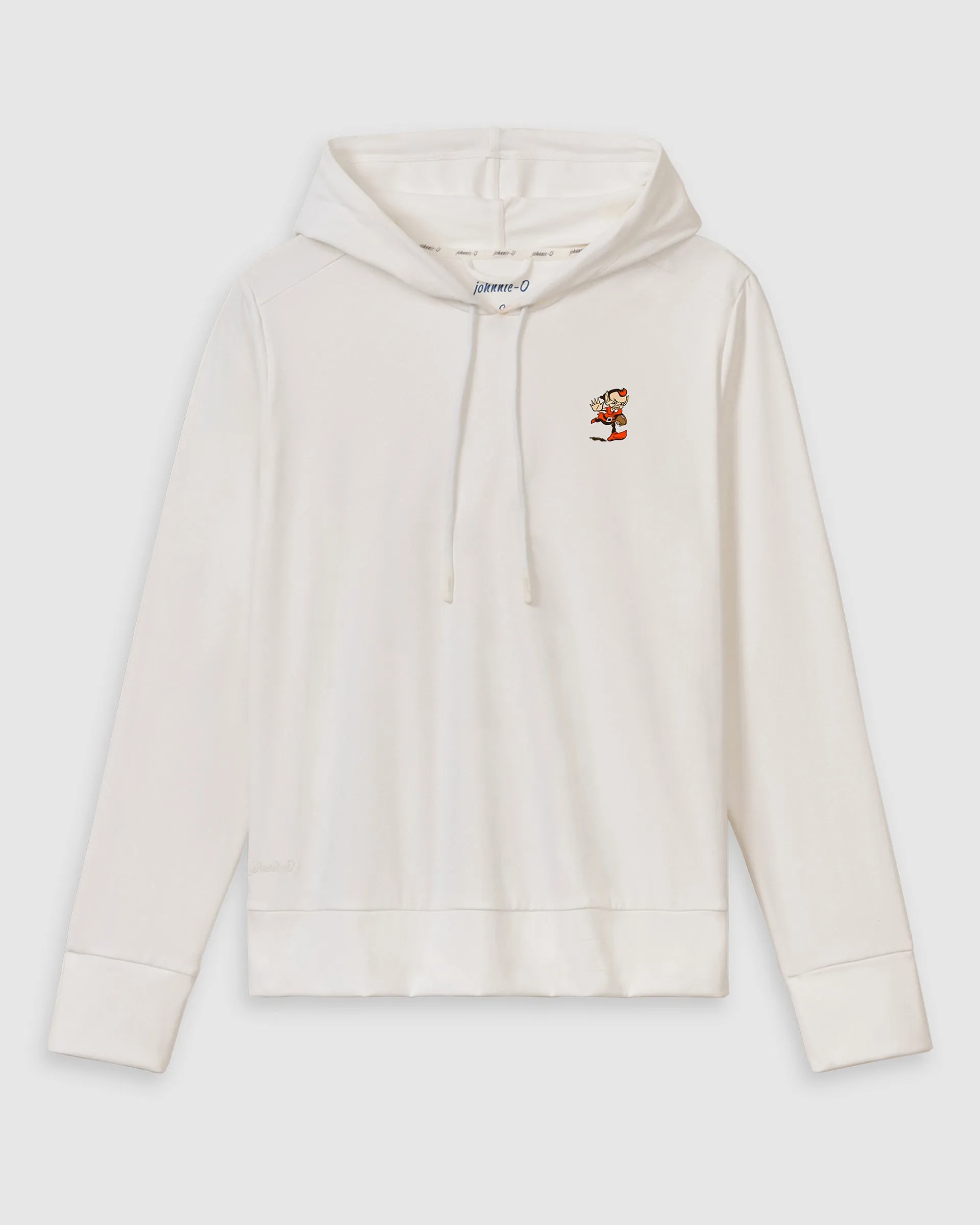 Women's Cleveland Browns Nalla Performance Hoodie - Classic Logo sold by Johnnie-O product image thumbnail 2