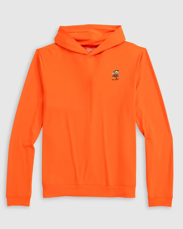 Cleveland Browns Motion Performance Hoodie - Classic Logo made by Johnnie-O