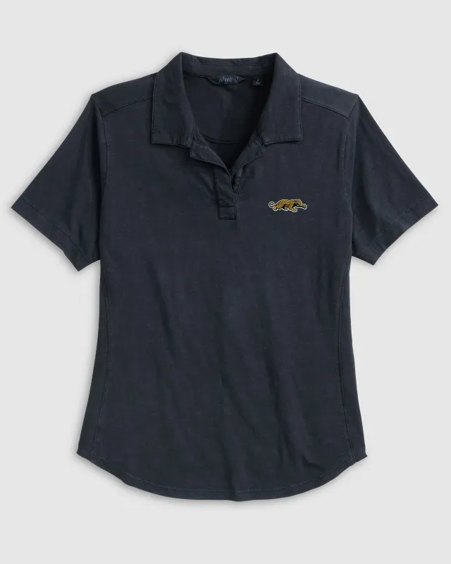 Women's Jacksonville Jaguars Coastal Wash Polo - Classic Logo made by Johnnie-O
