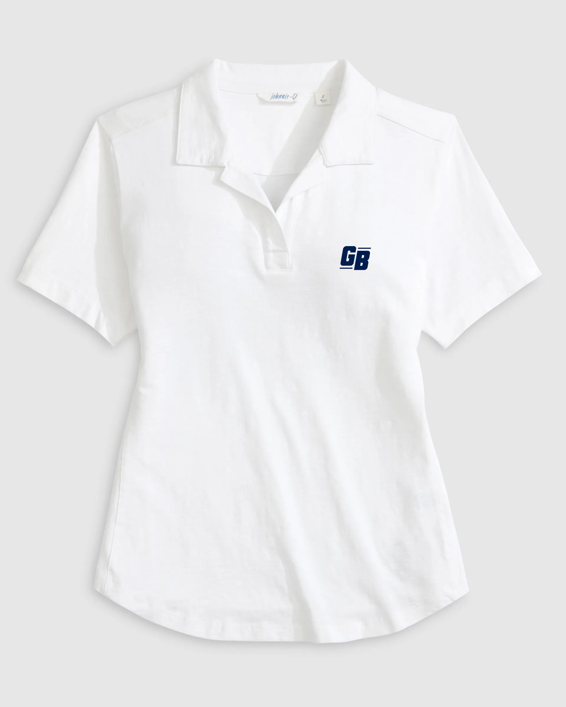 Women's Green Bay Packers Coastal Wash Polo - Classic Logo sold by Johnnie-O product image thumbnail 3