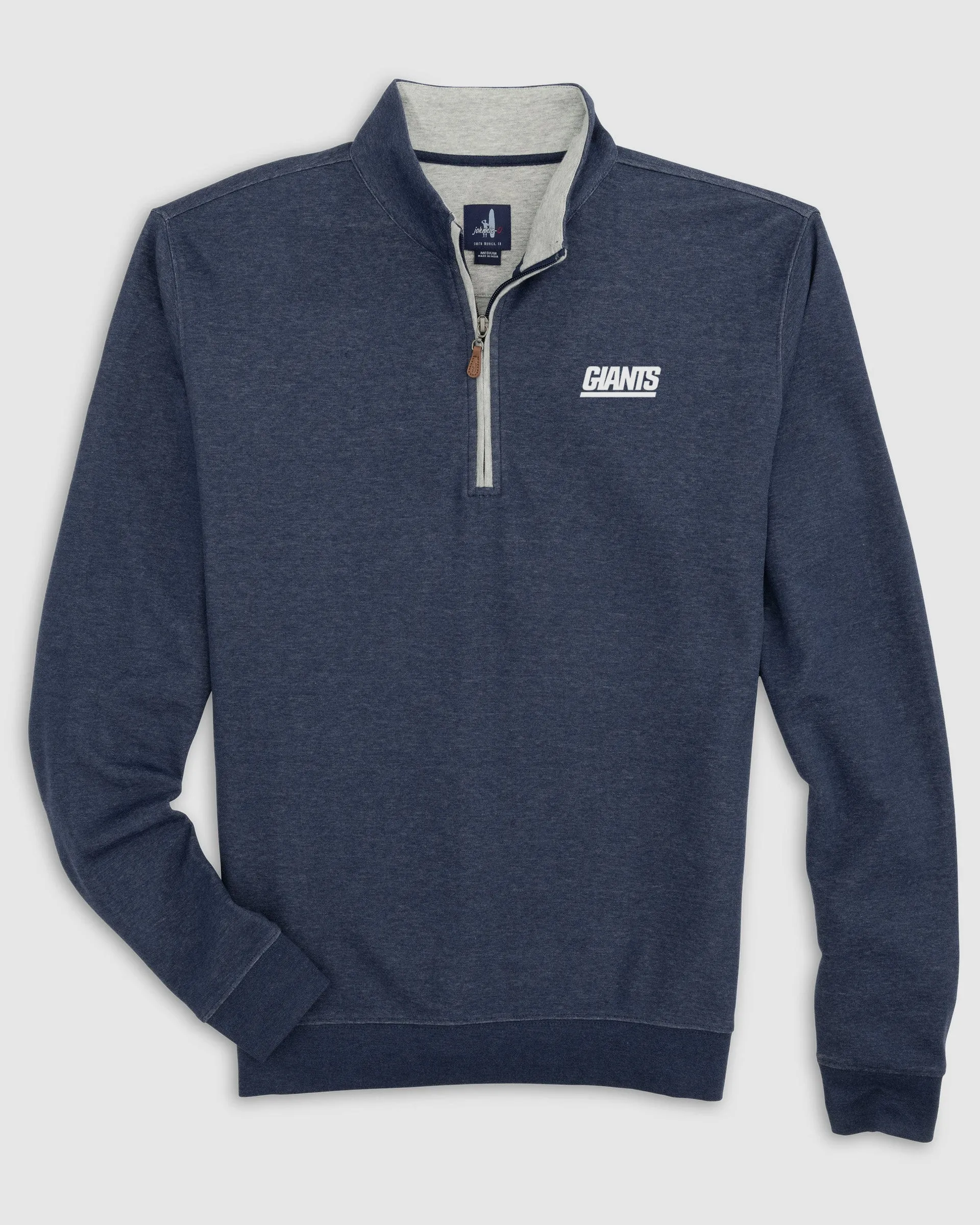 New York Giants Sully 1/4 Zip - Classic Logo sold by Johnnie-O