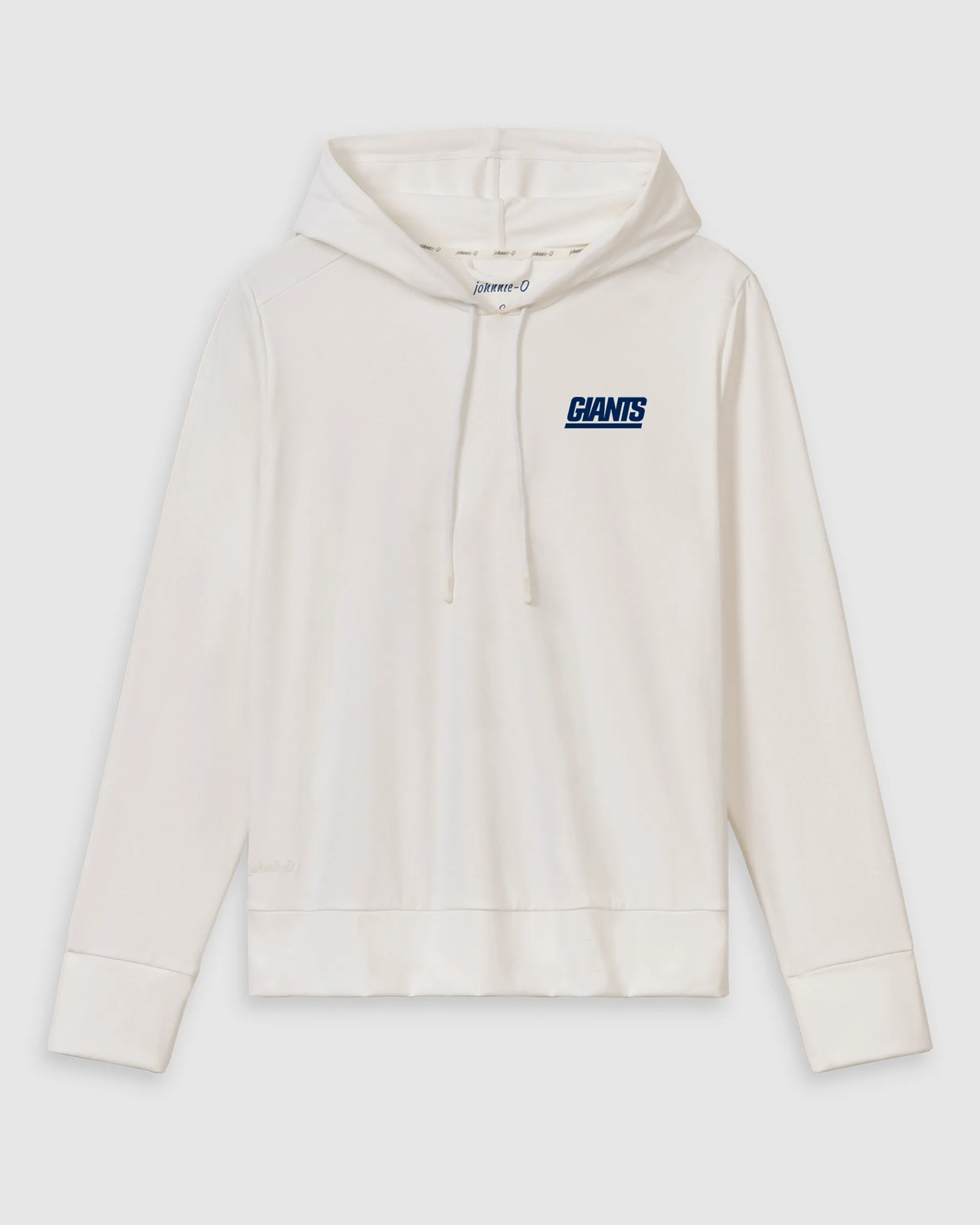 Women's New York Giants Nalla Performance Hoodie - Classic Logo sold by Johnnie-O