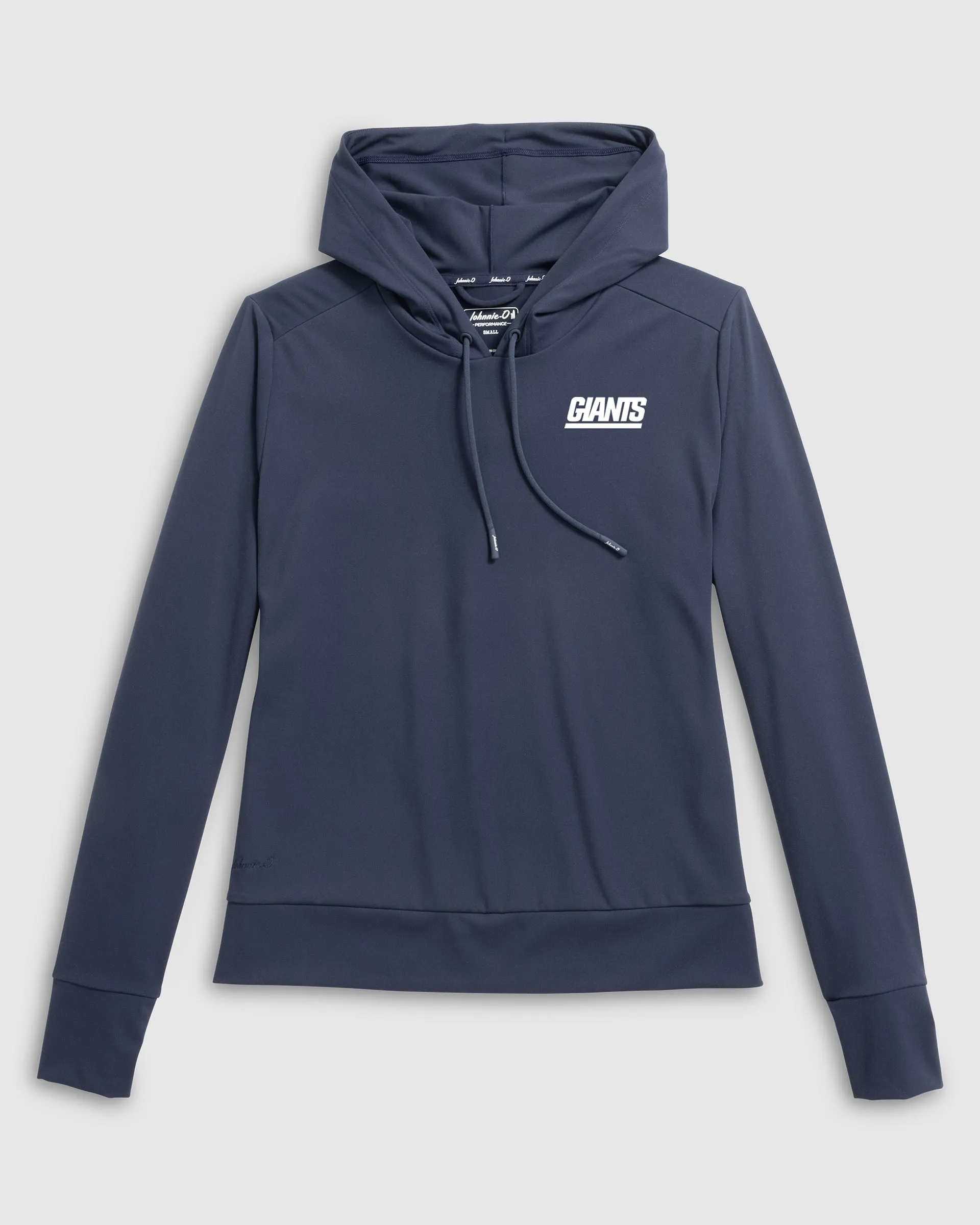 Women's New York Giants Nalla Performance Hoodie - Classic Logo sold by Johnnie-O product image thumbnail 2