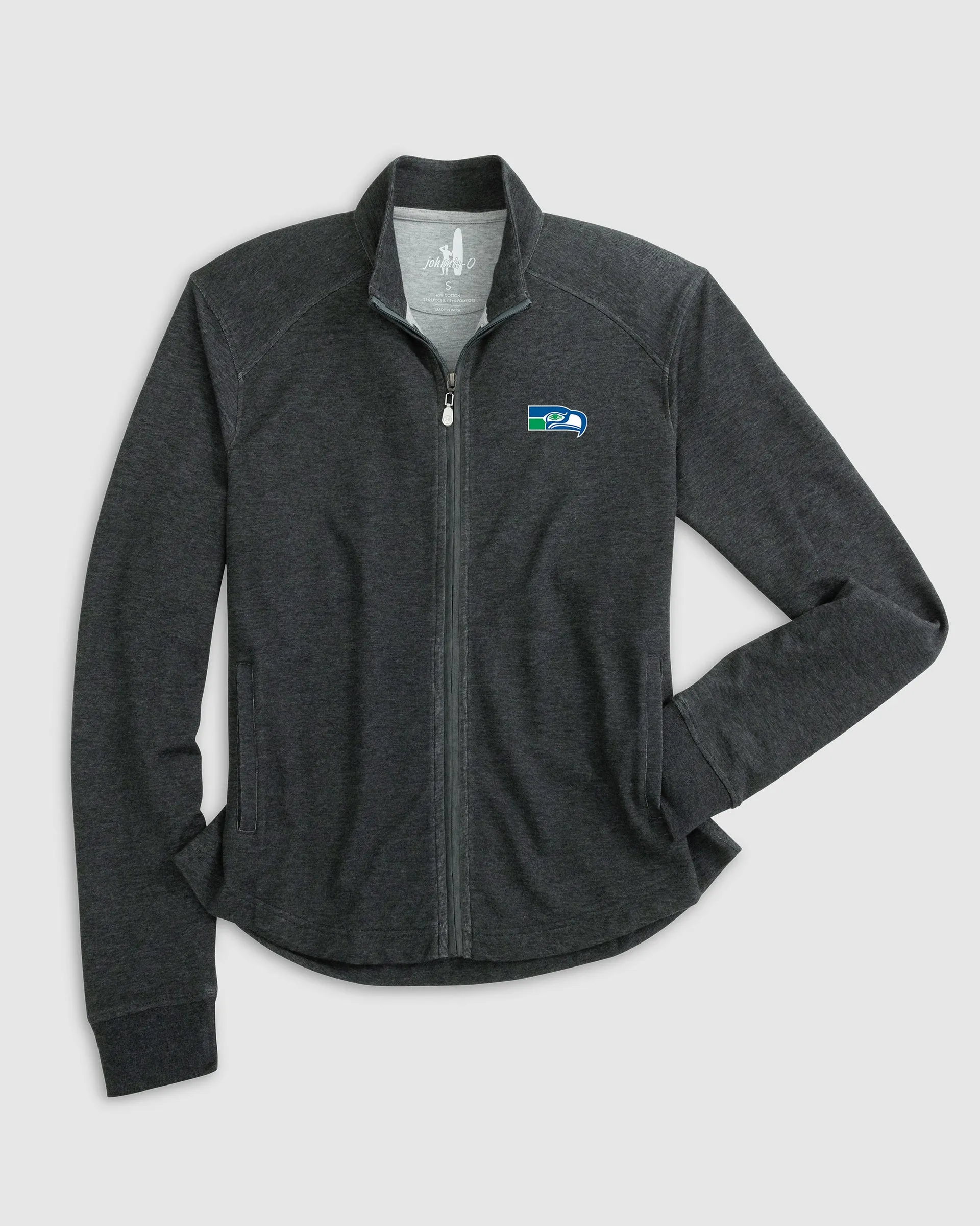 Women's Seattle Seahawks Tomi Full Zip Jacket - Classic Logo sold by Johnnie-O product image thumbnail 3