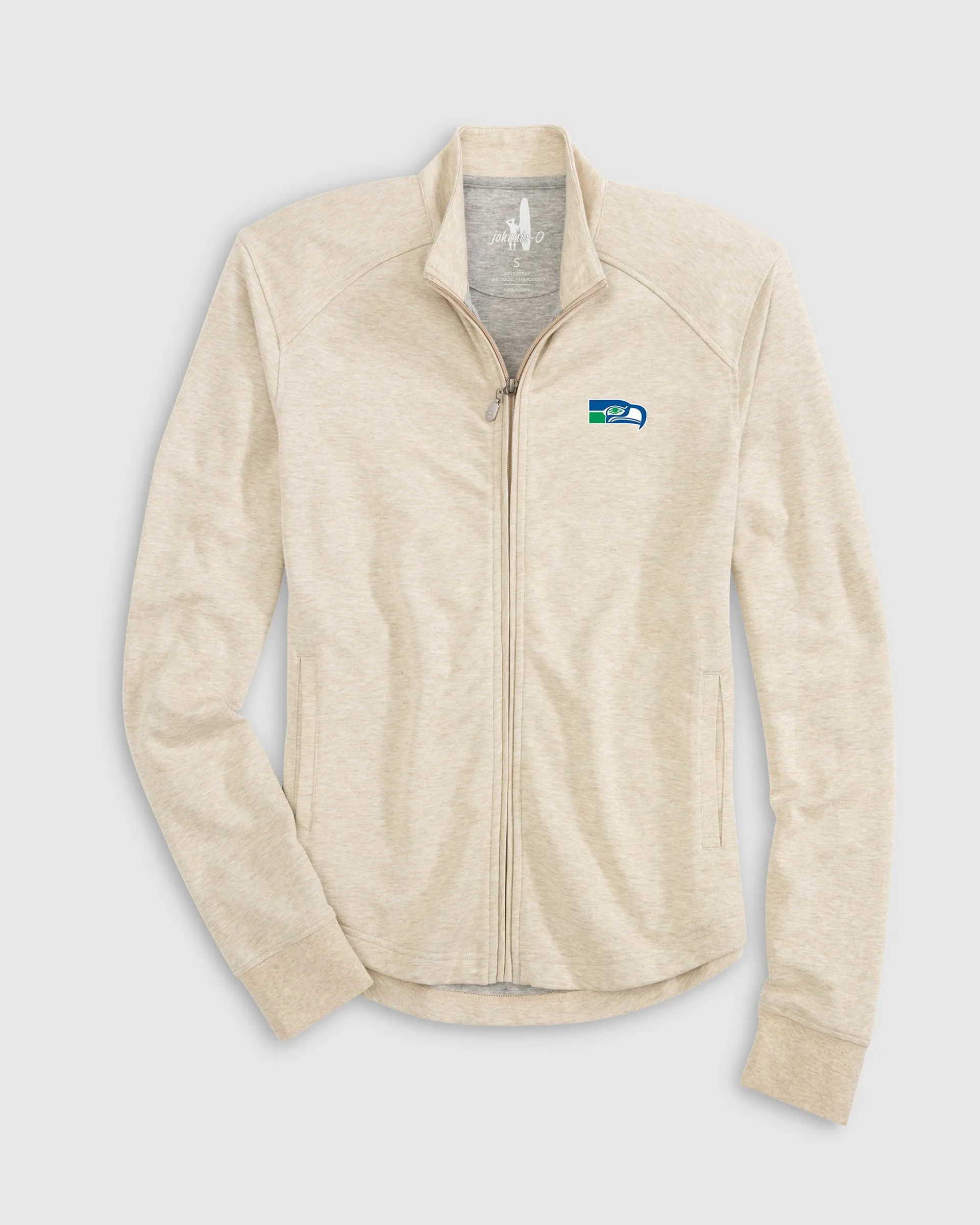 Women's Seattle Seahawks Tomi Full Zip Jacket - Classic Logo sold by Johnnie-O product image thumbnail 2