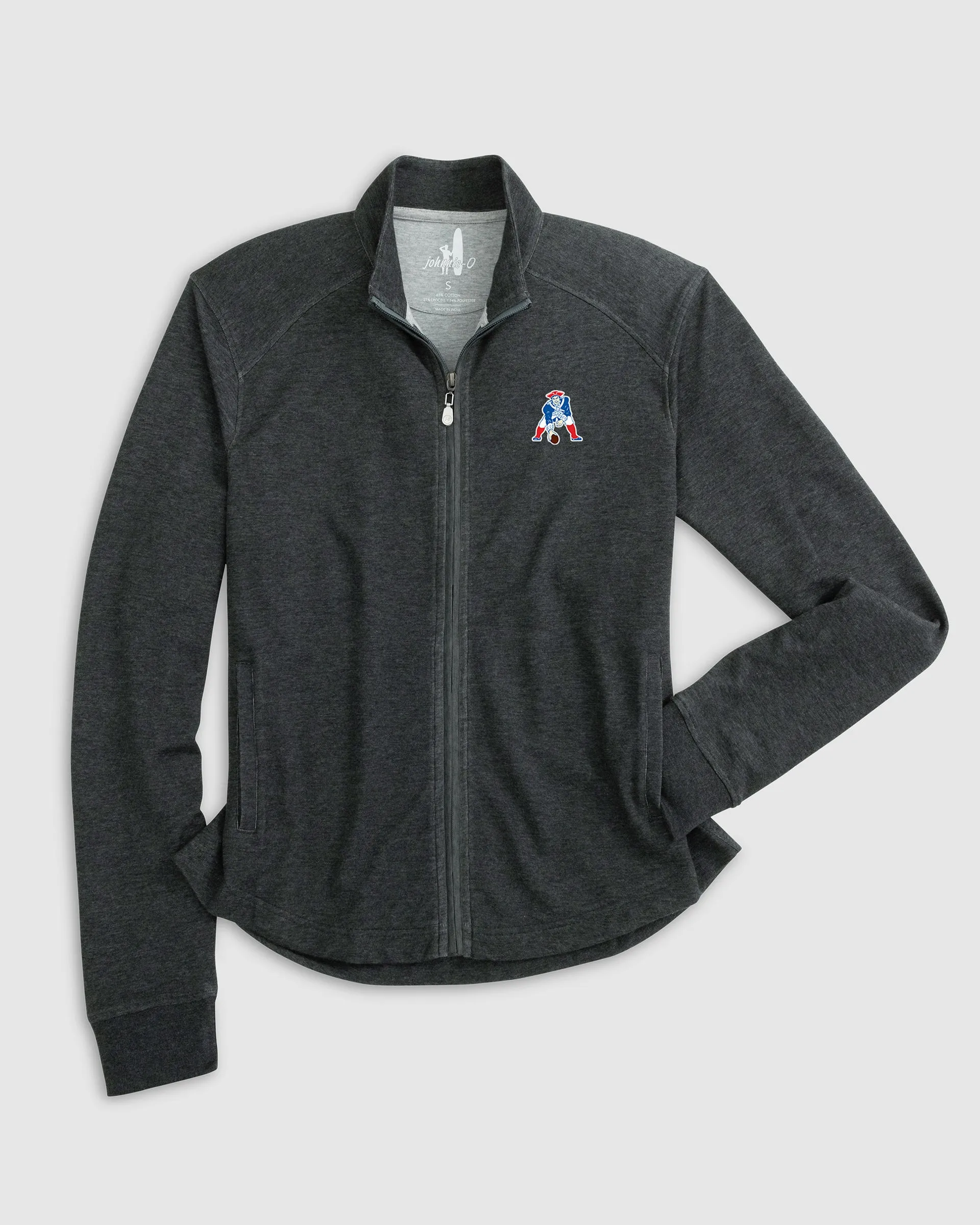 Women's New England Patriots Tomi Full Zip Jacket - Classic Logo sold by Johnnie-O product image thumbnail 5