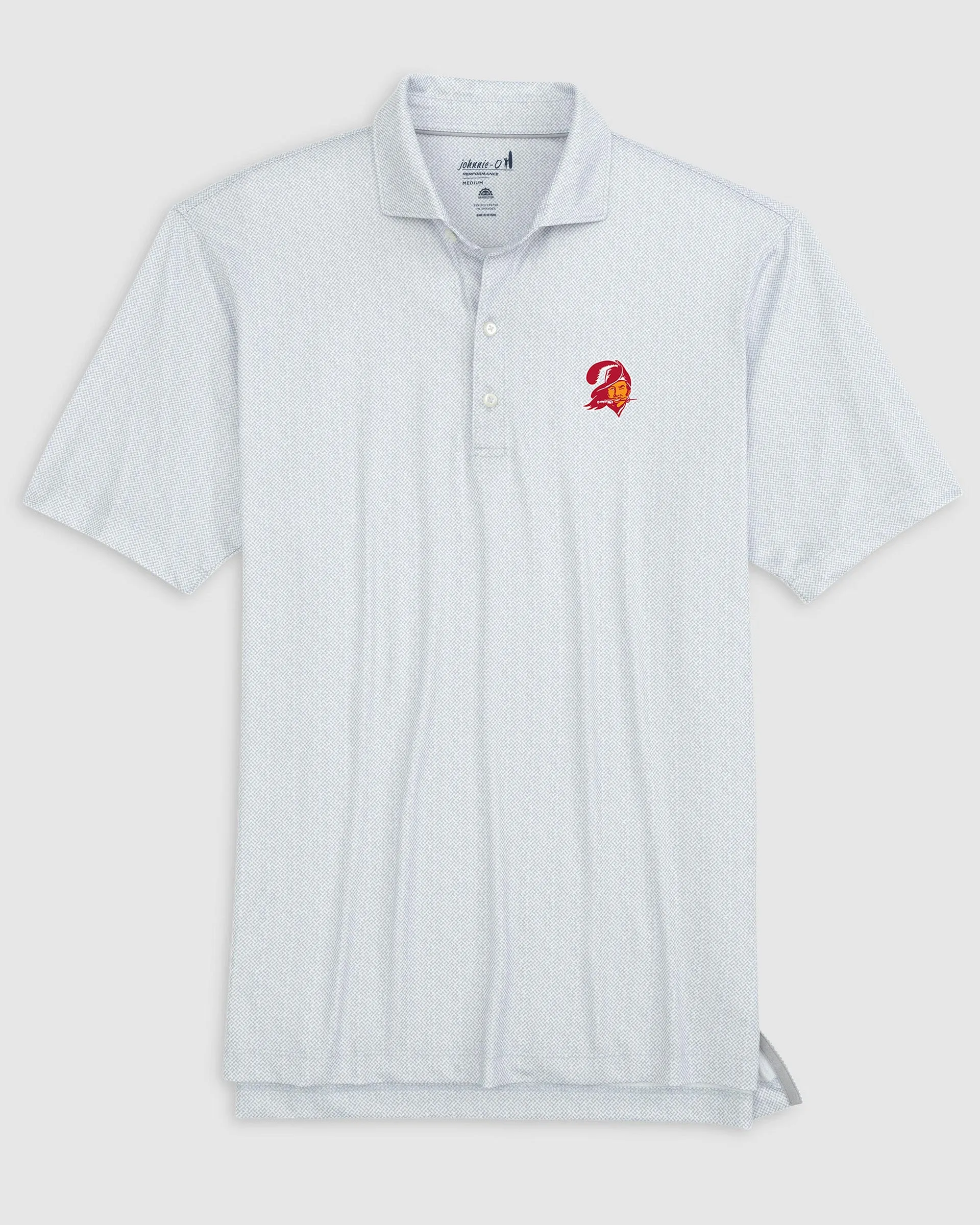 Tampa Bay Buccaneers Hinson Performance Jersey Polo - Classic Logo sold by Johnnie-O product image thumbnail 3