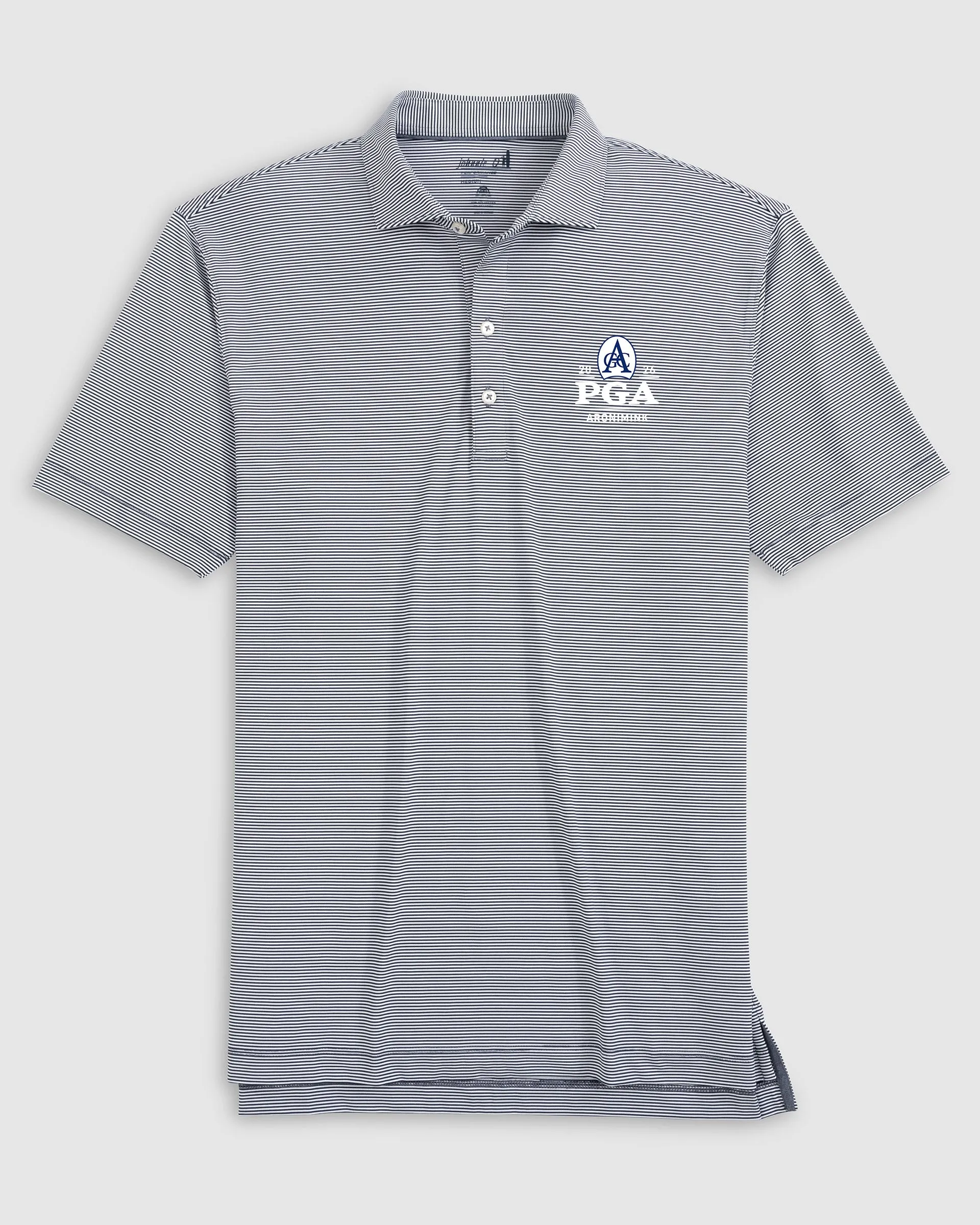 PGA Championship Aronimink Lyndonn Striped Jersey Performance Polo sold by Johnnie-O product image thumbnail 2