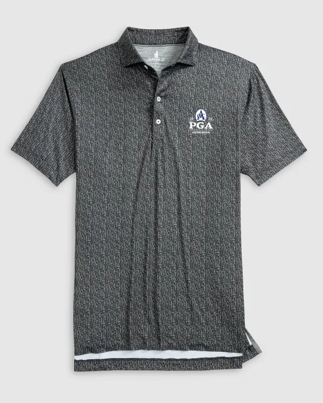 PGA Championship Aronimink Popping Tops Featherweight Performance Polo made by Johnnie-O