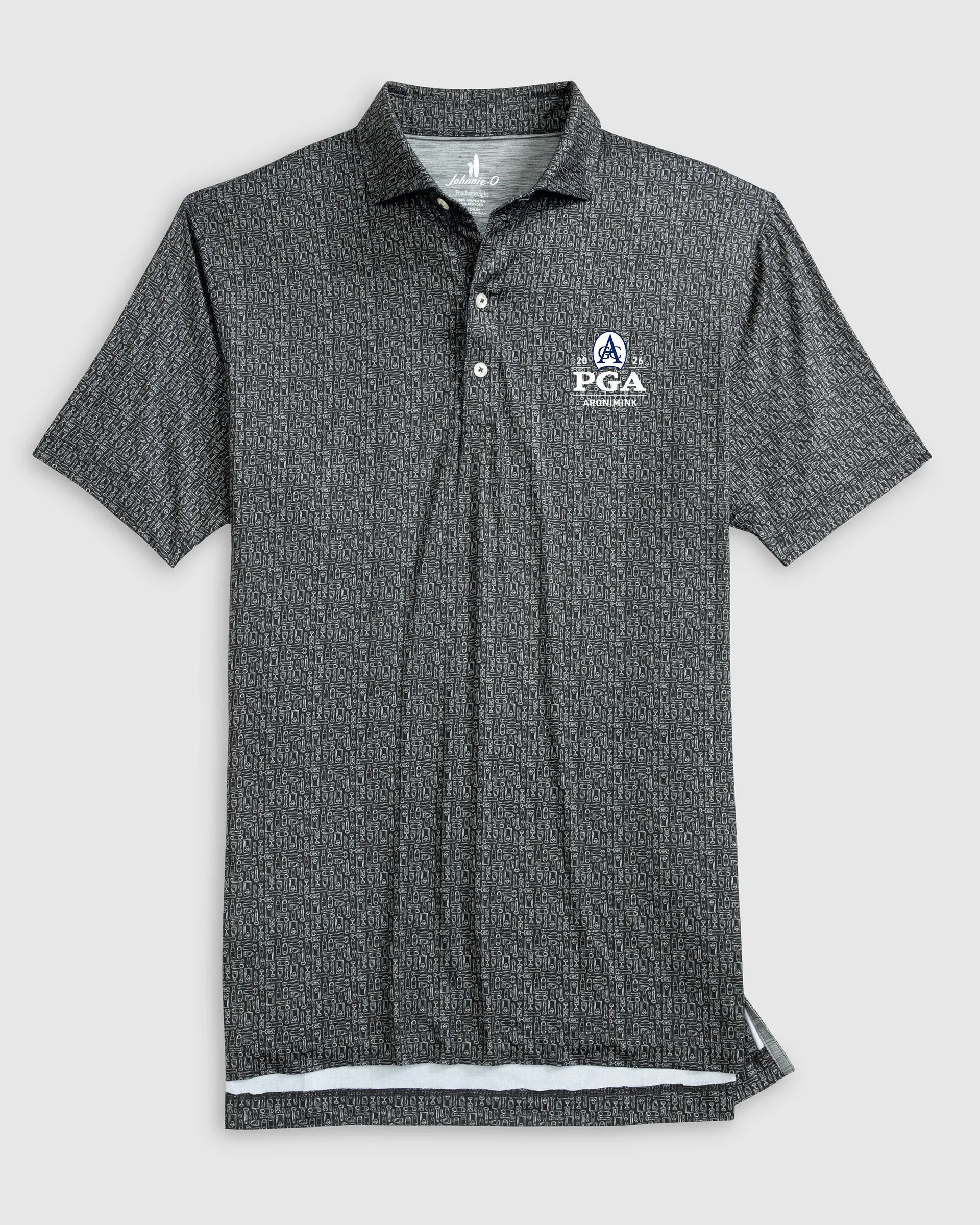 PGA Championship Aronimink Popping Tops Featherweight Performance Polo sold by Johnnie-O