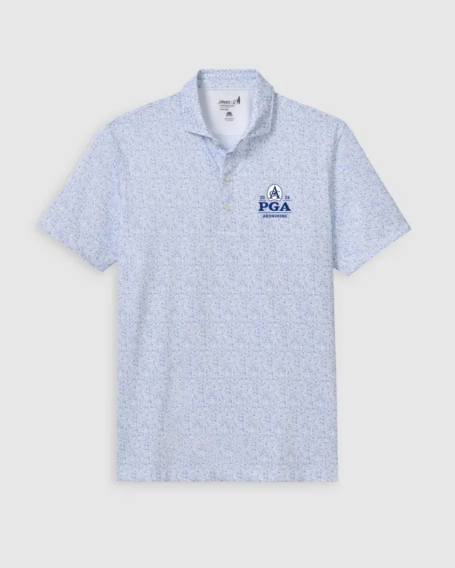 PGA Championship Aronimink Boggings Performance Jersey Polo made by Johnnie-O