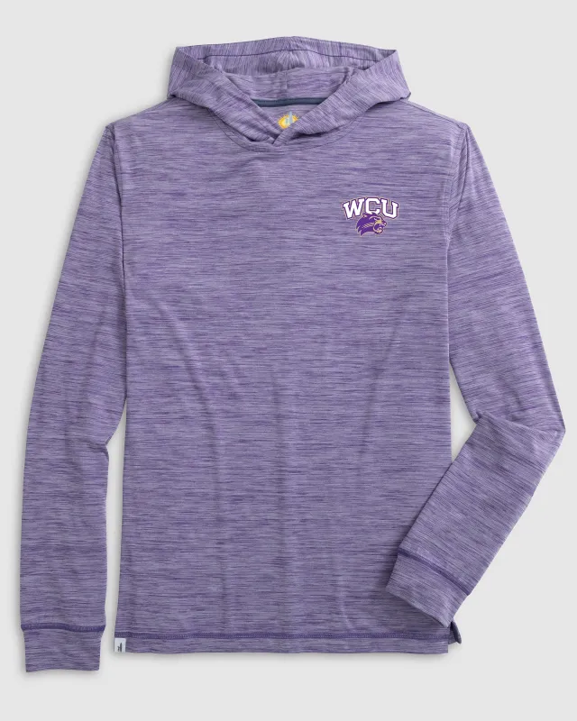 Western Carolina University Talon Featherweight Performance Hoodie made by Johnnie-O