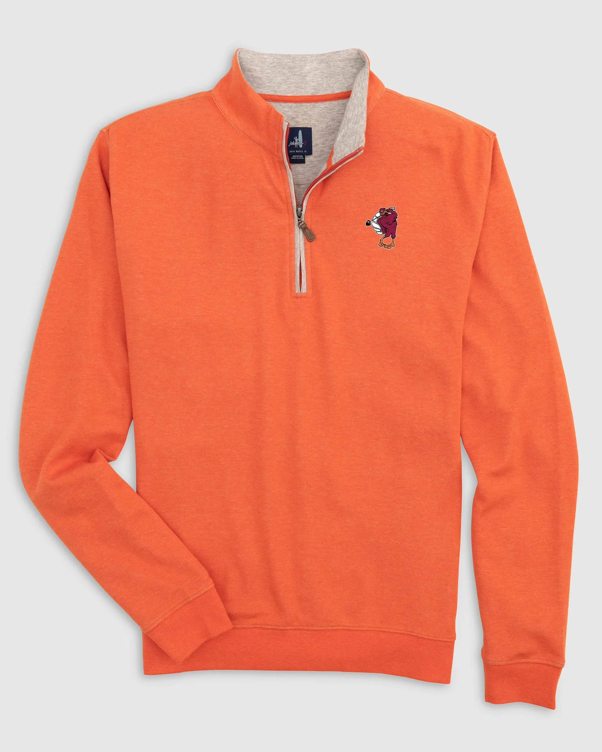 Virginia Tech Sully 1/4 Zip - Mascot Logo sold by Johnnie-O product image thumbnail 4