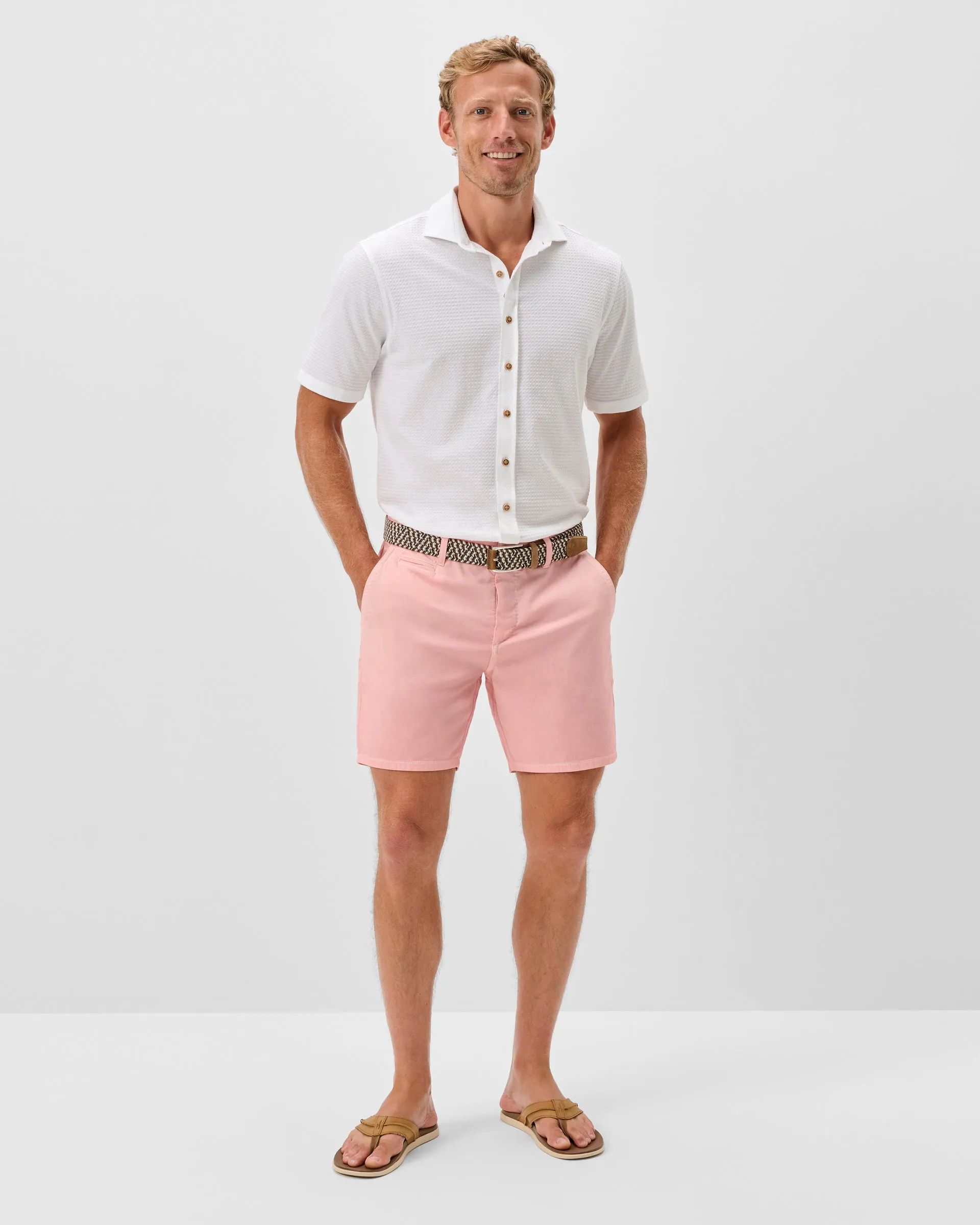 Nassau Cotton Blend Shorts - 7" Inseam sold by Johnnie-O product image thumbnail 5