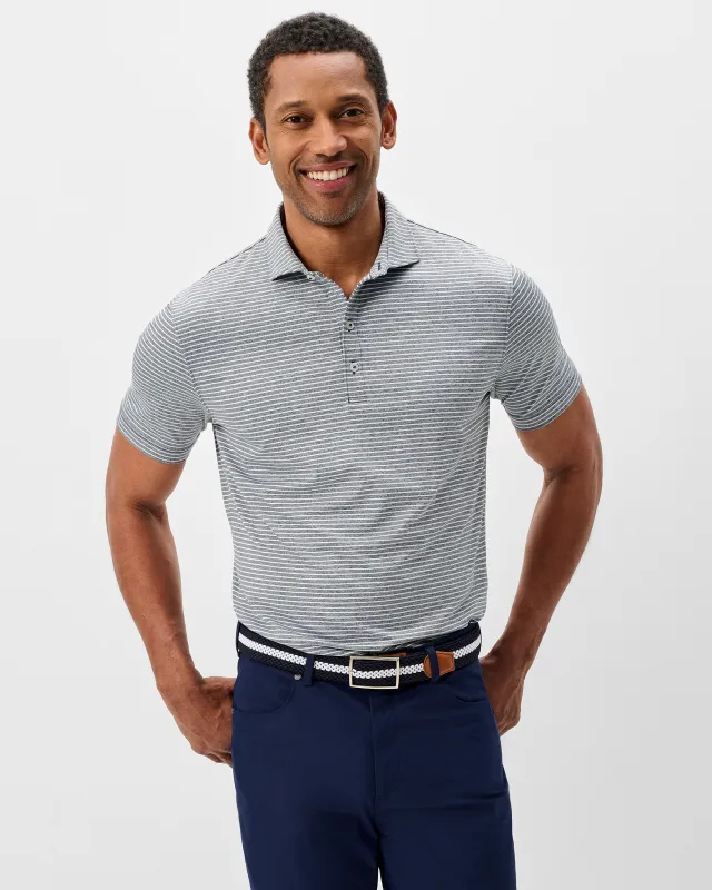Performance Jersey Polo - Michael Stripe made by Johnnie-O
