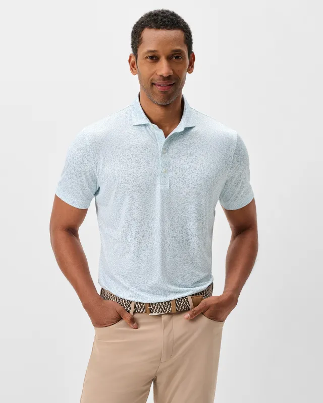 Performance Jersey Polo - Autumn Neat made by Johnnie-O