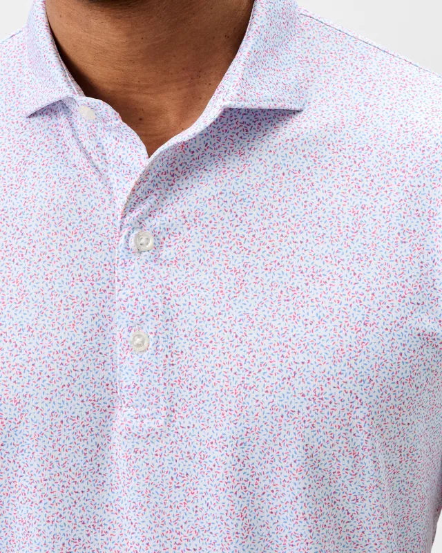 Performance Jersey Polo - Autumn Neat made by Johnnie-O