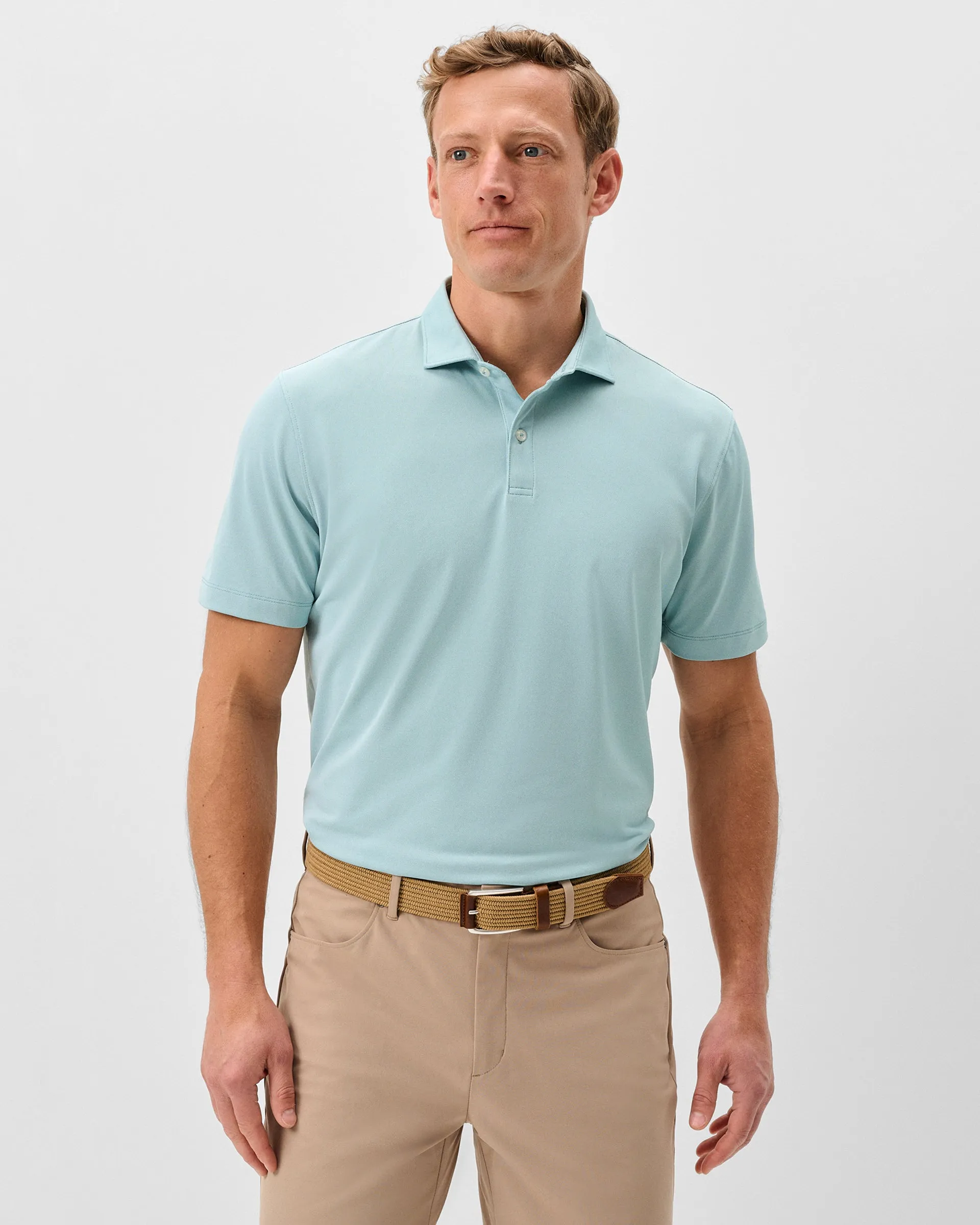 Performance Mesh Polo - Solid sold by Johnnie-O
