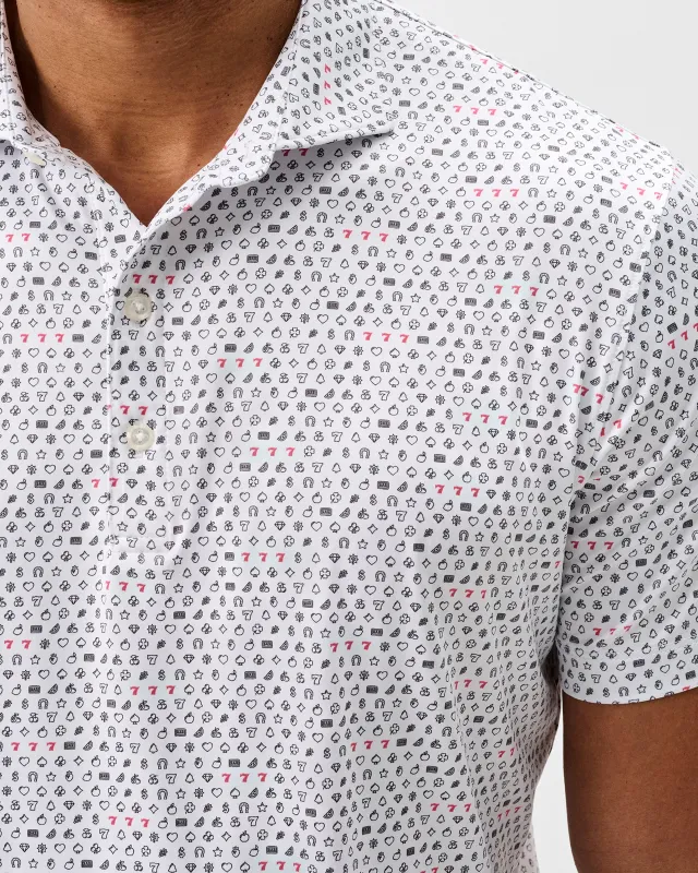 Performance Featherweight Polo - Lucky 7's made by Johnnie-O