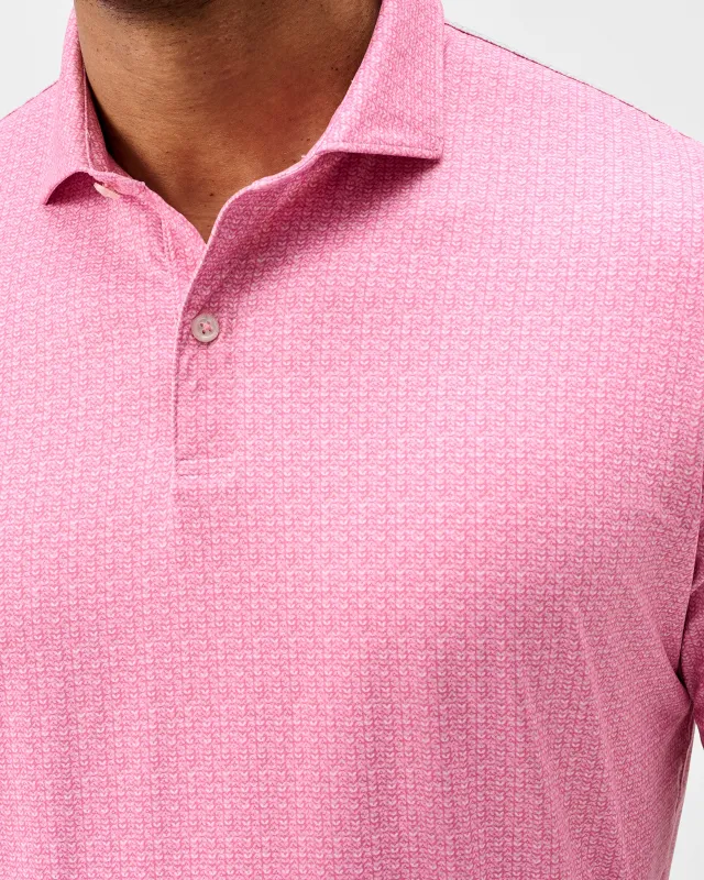 Performance Featherweight Polo - Fall Flower made by Johnnie-O